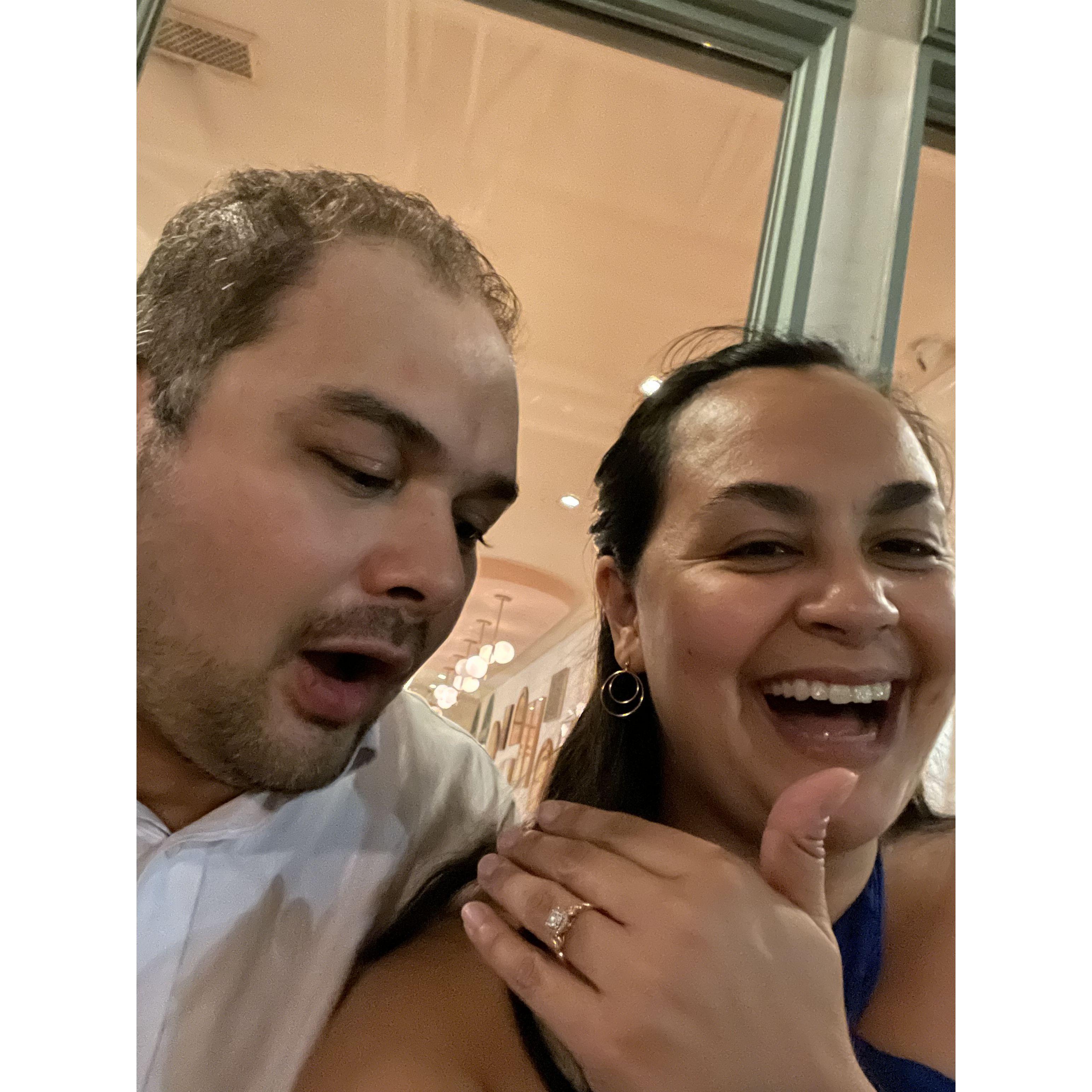 We’re engaged!