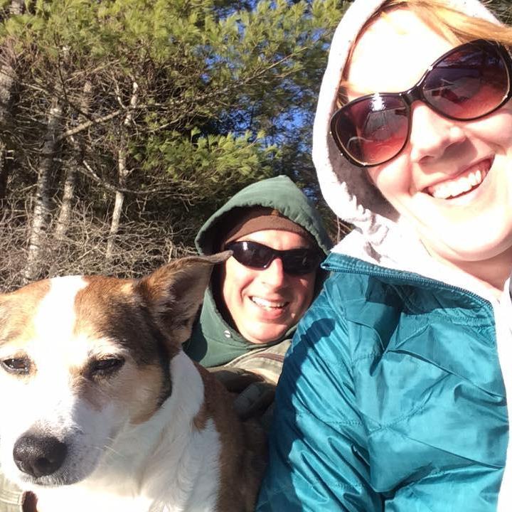 when you still enjoy the dock at camp, even if it's freezing out