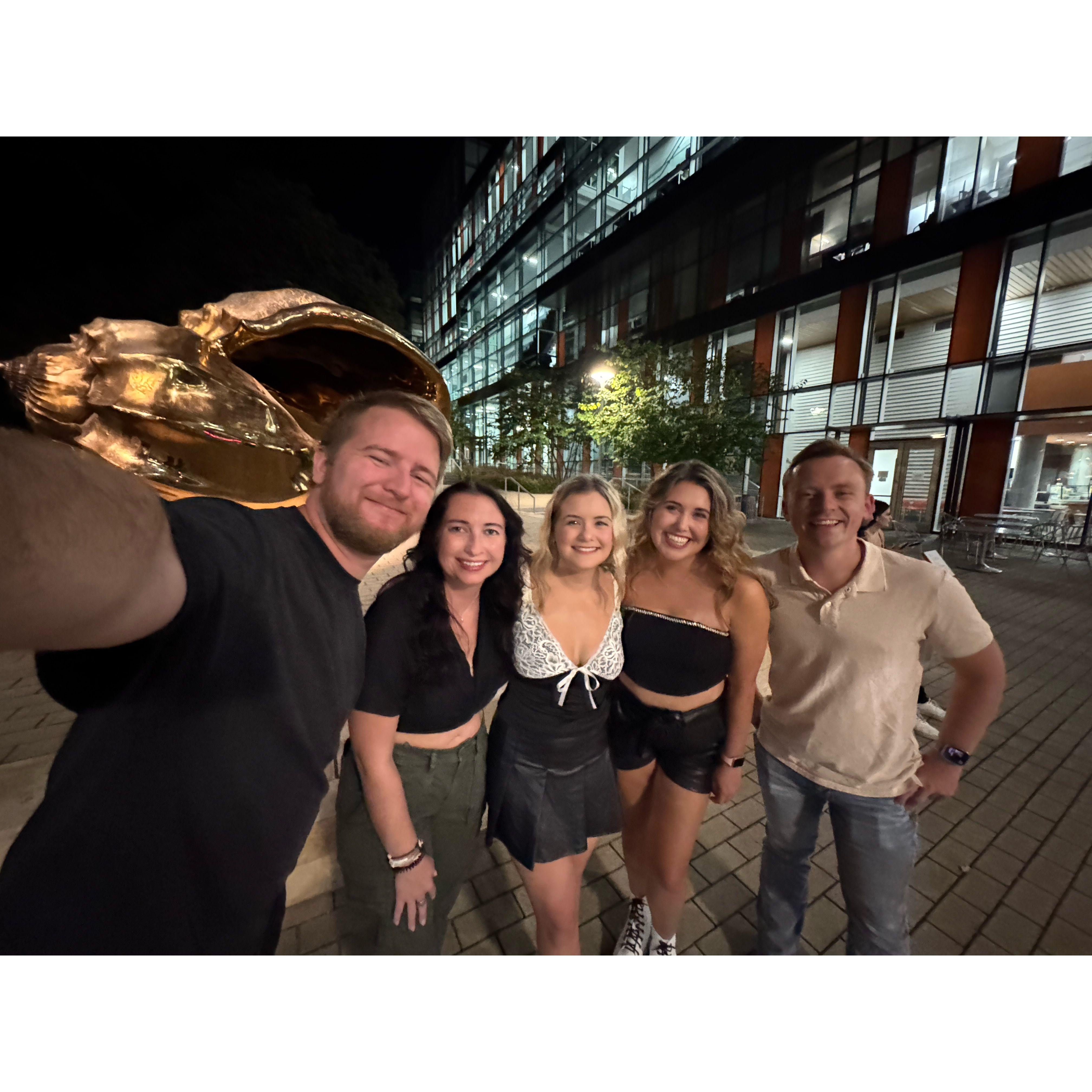 Callyn, Chris, and Hannah... We are still sad Cigarettes after Sex did not perform... BUT that night was a BLAST