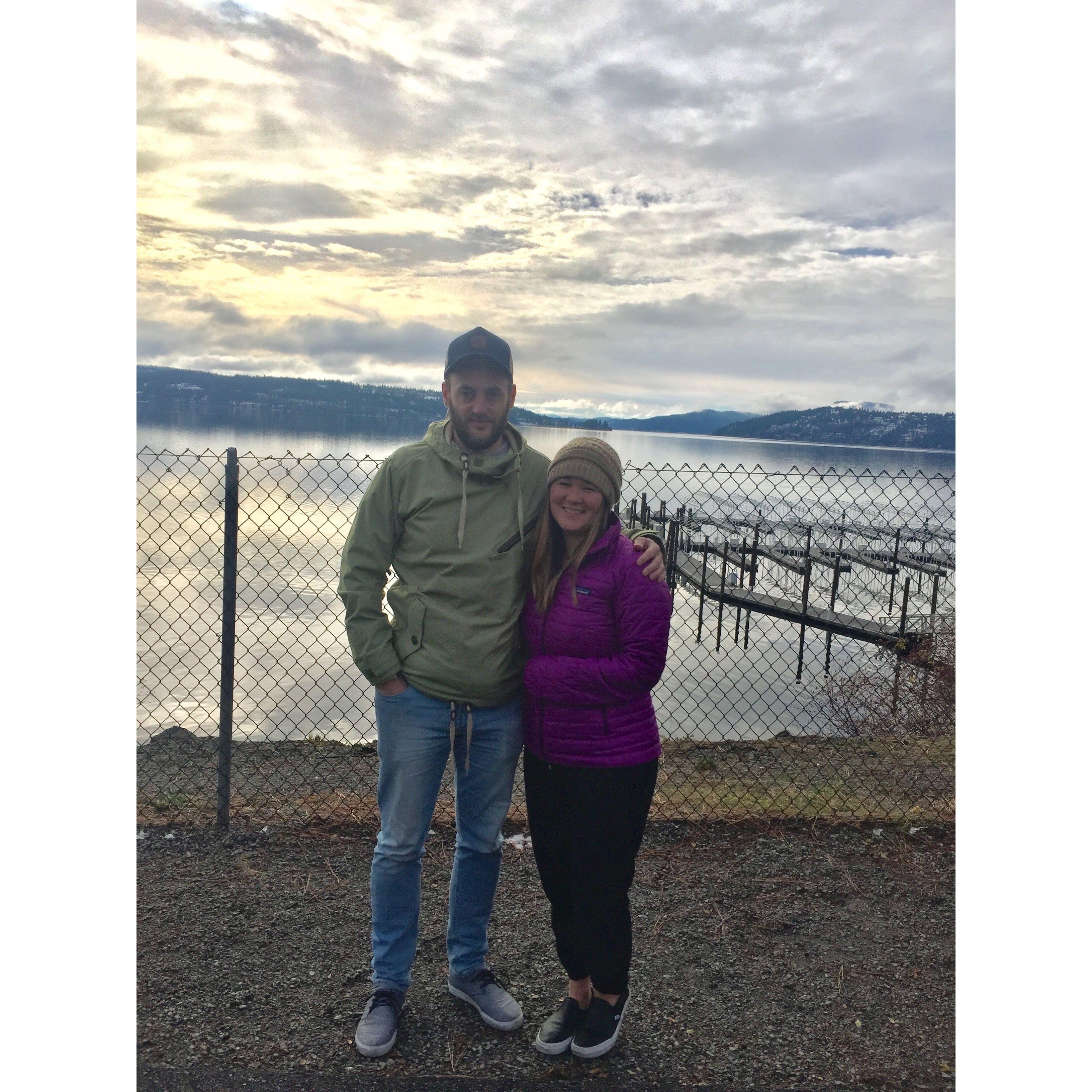 Coeur d’Alene, ID. Visiting friends for Thanksgiving