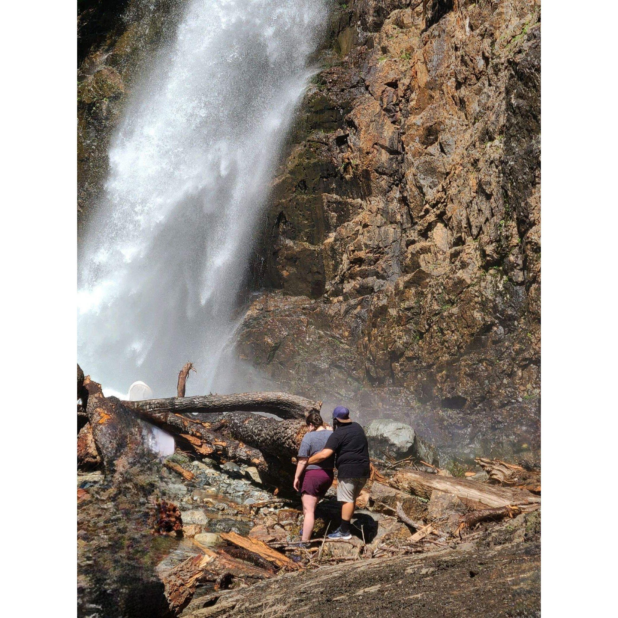 One of our favorite places. Franklin Falls in Washington.