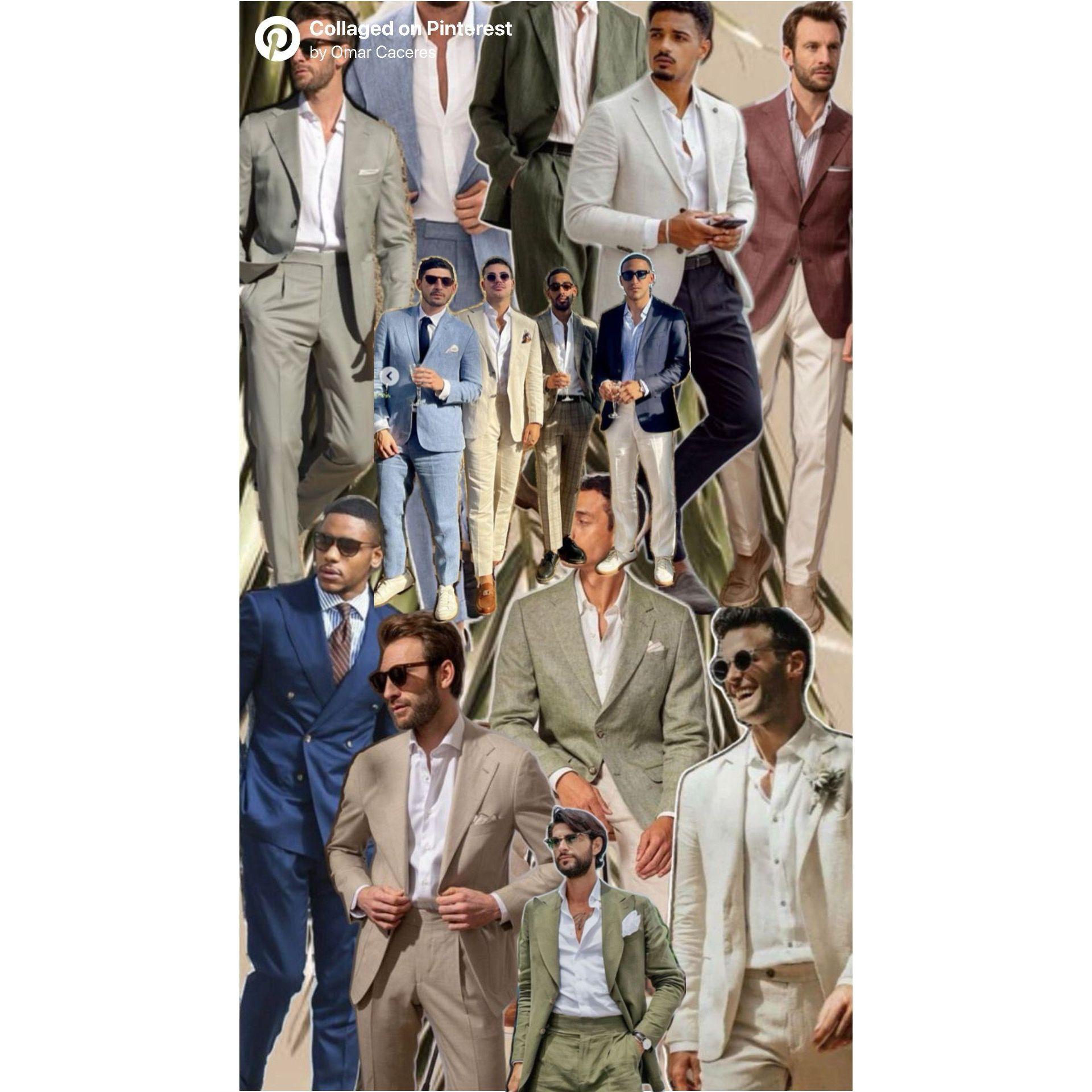 No dark suits or shirts.