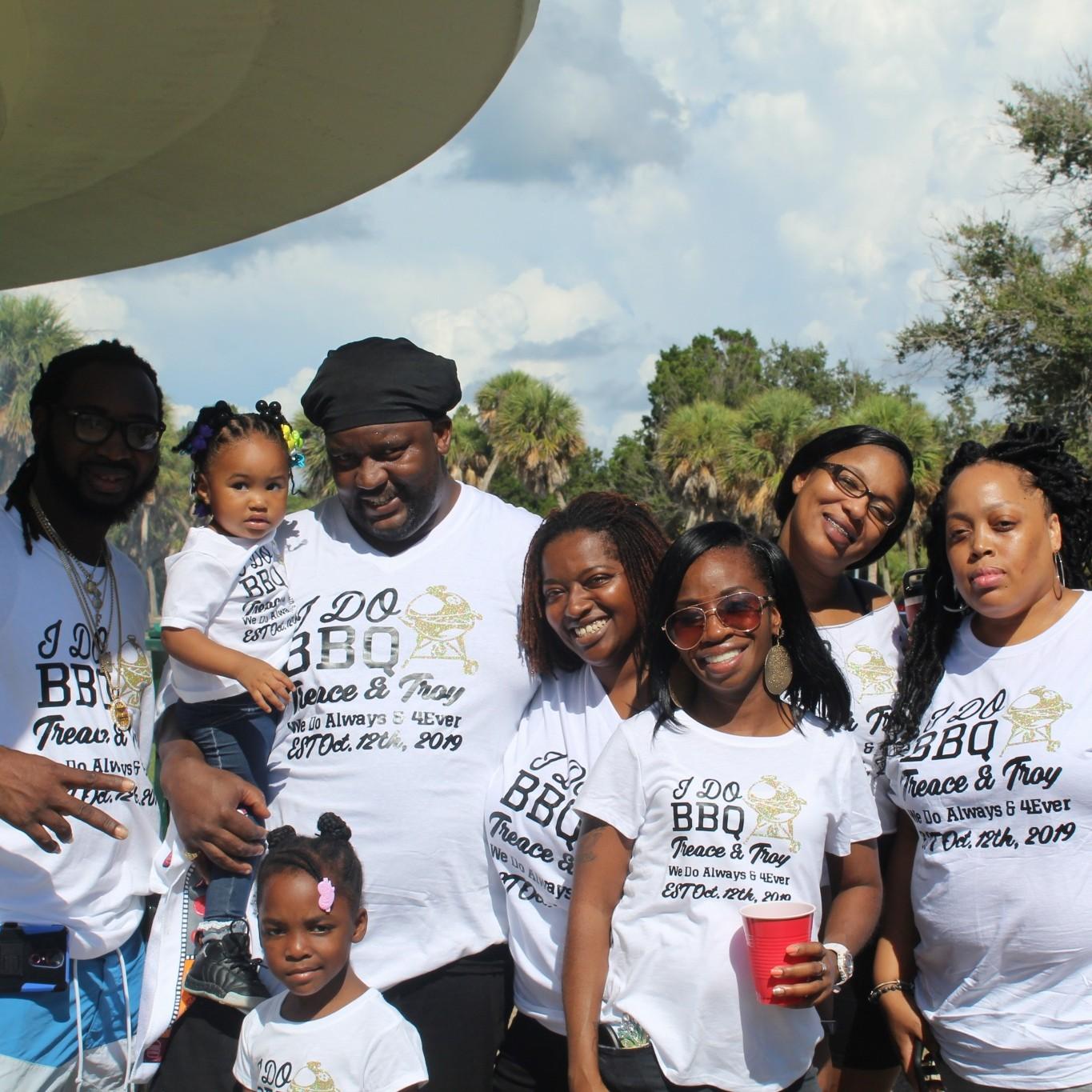 us and some of our  Wedding party