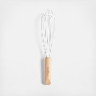 Silicone & Wood Large Whisk