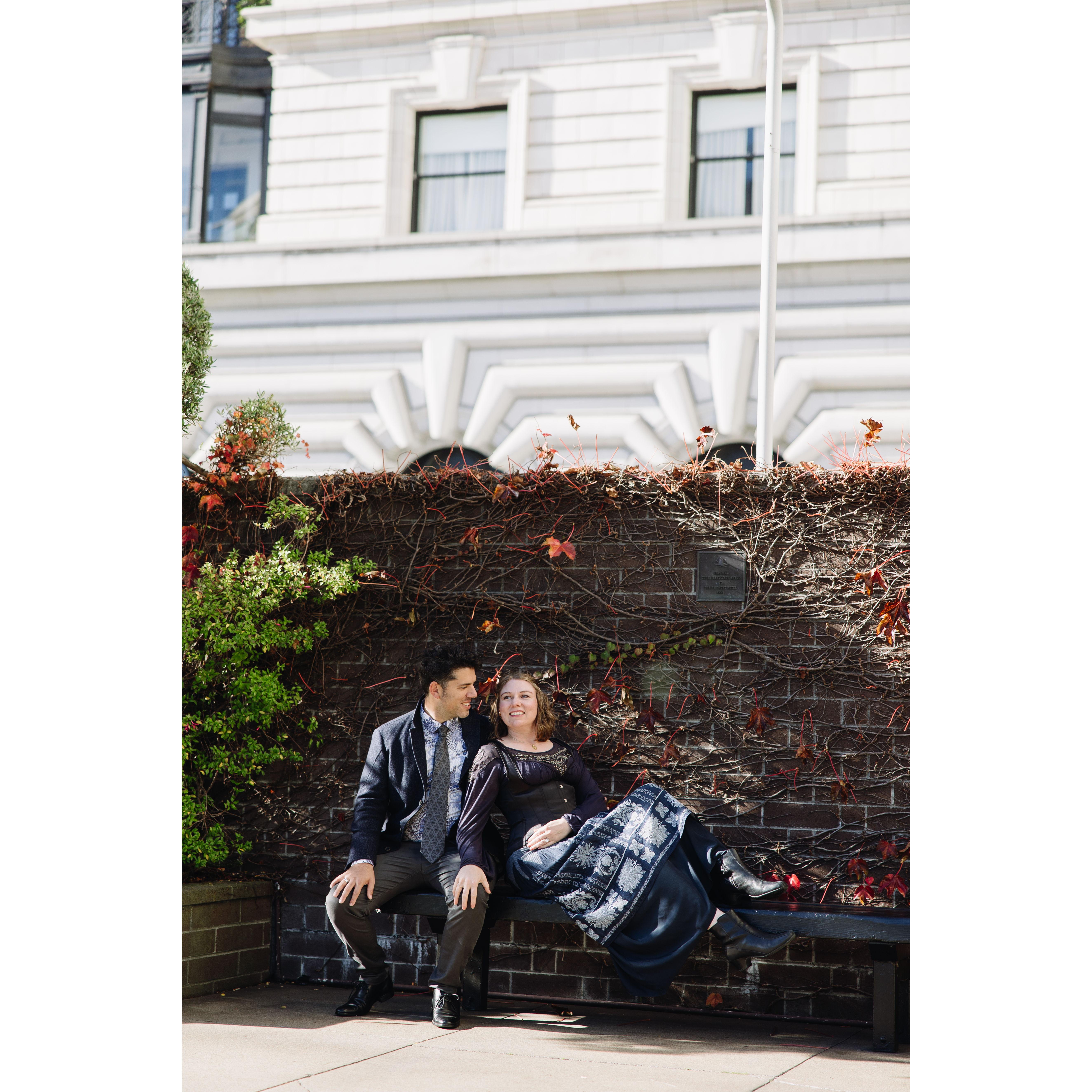 At the Fairmont San Francisco