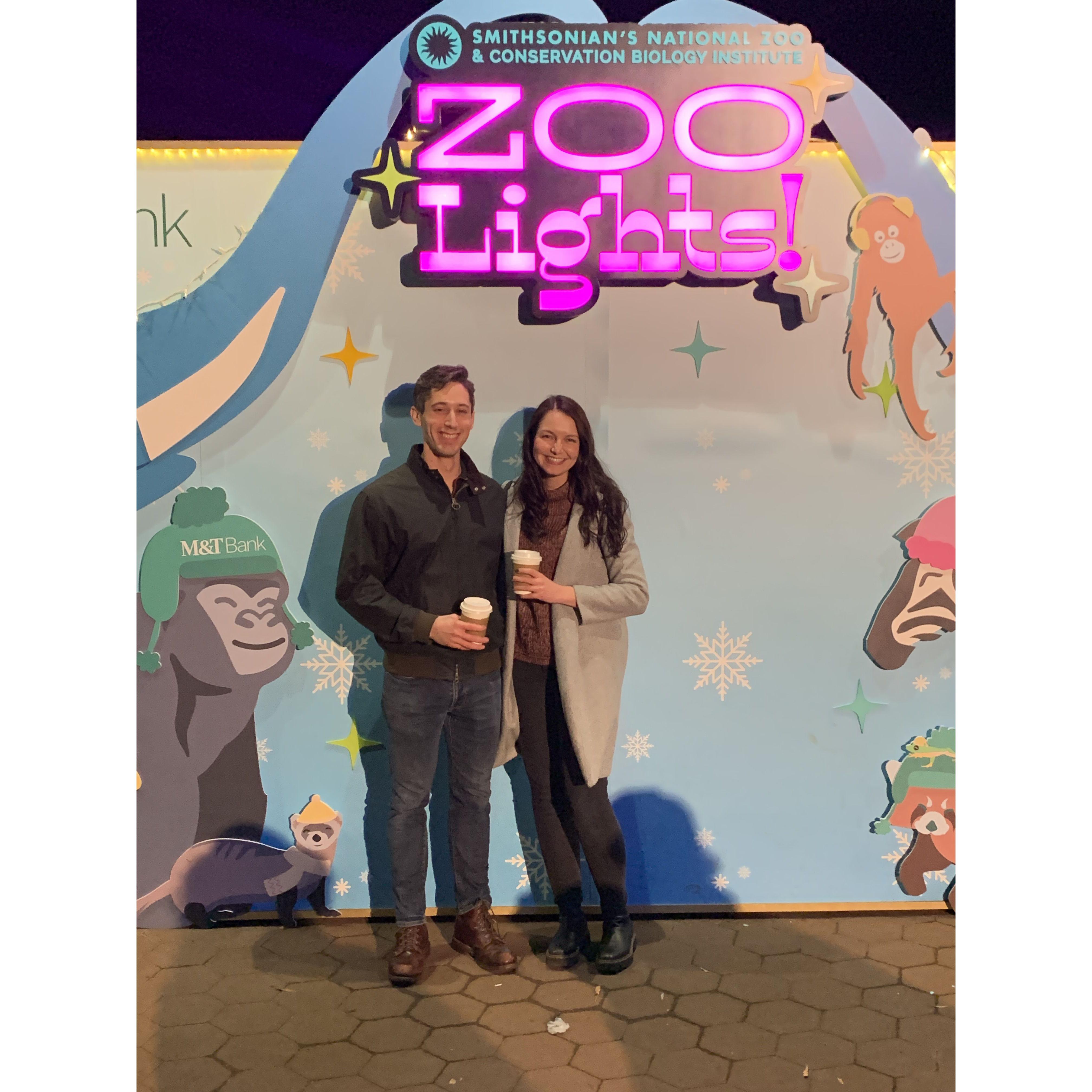 Spreading more holiday cheer at the Smithsonian Zoo in Washington, DC - December 2023
