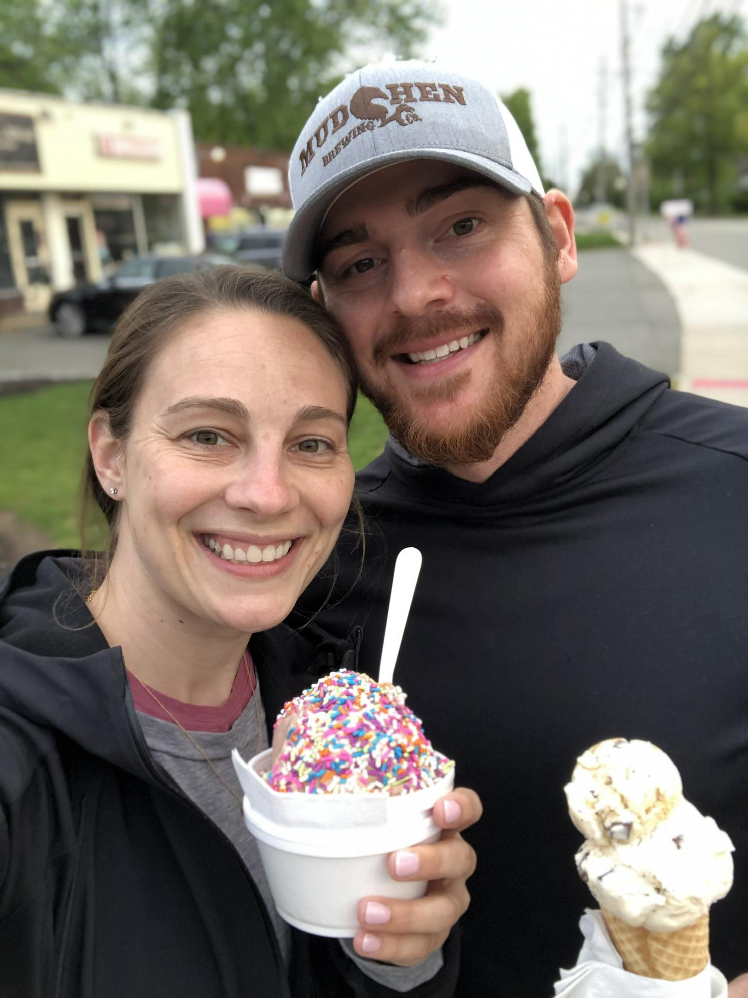 And we had to try out our local ice cream spots.