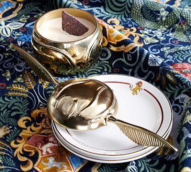 HARRY POTTER™ GOLDEN SNITCH™ Handcrafted Metal Lidded Snack Bowl