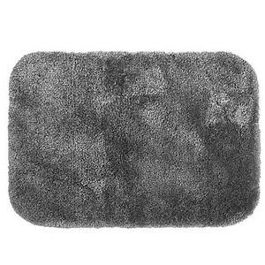 Wamsutta® Duet 20-Inch x 34-Inch Bath Rug in Pewter