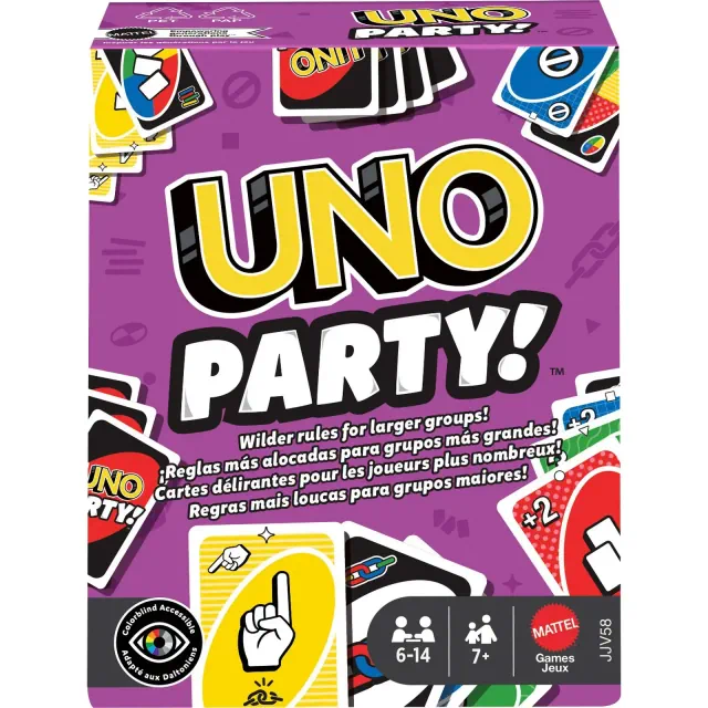 UNO Party Card Refresh Game