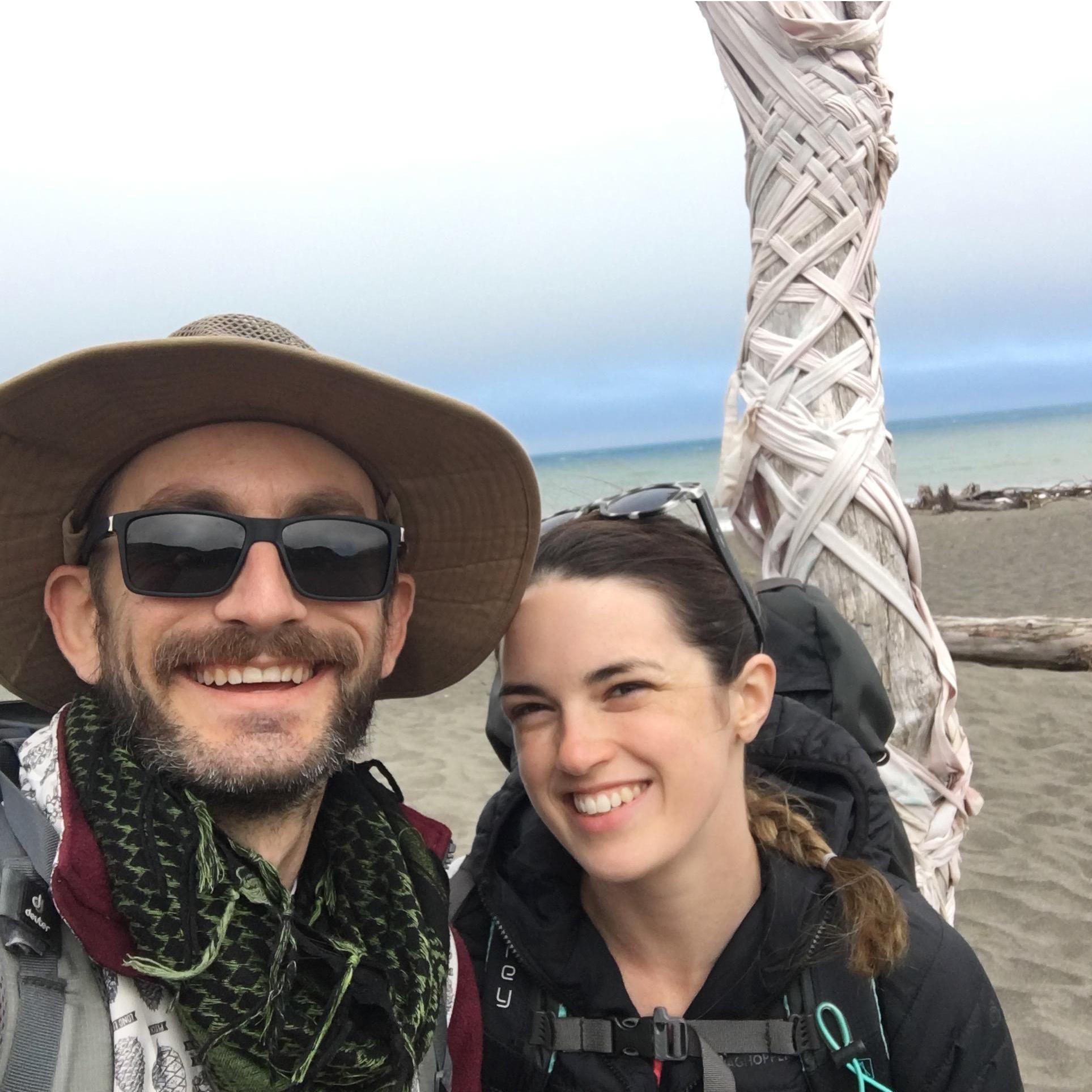 The first steps of our epic Lost Coast backpacking trip - 3 days, 27 miles.