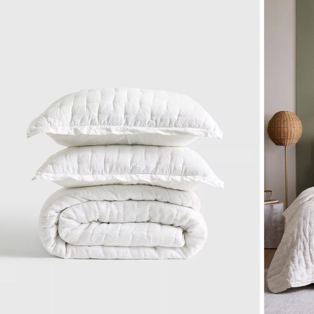 European Linen Dream Quilt Set