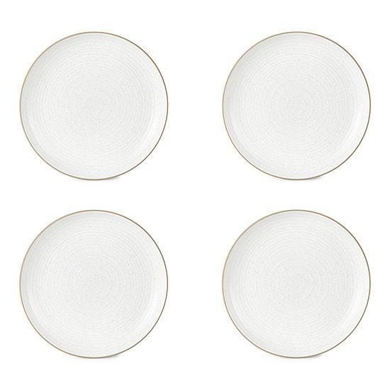 Linden Street Harper Stoneware Salad Plate- Ivory