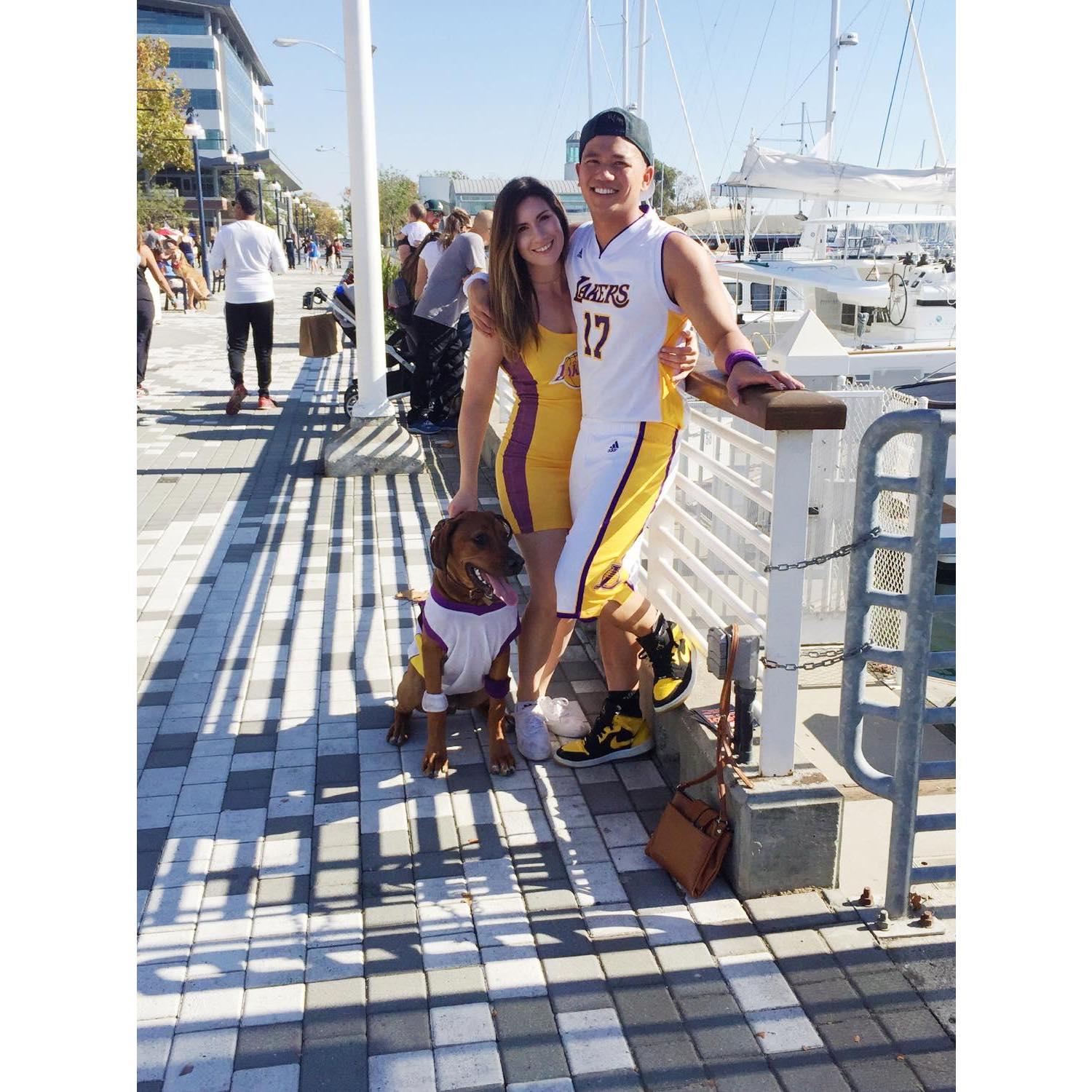 Lakers Halloween 2017