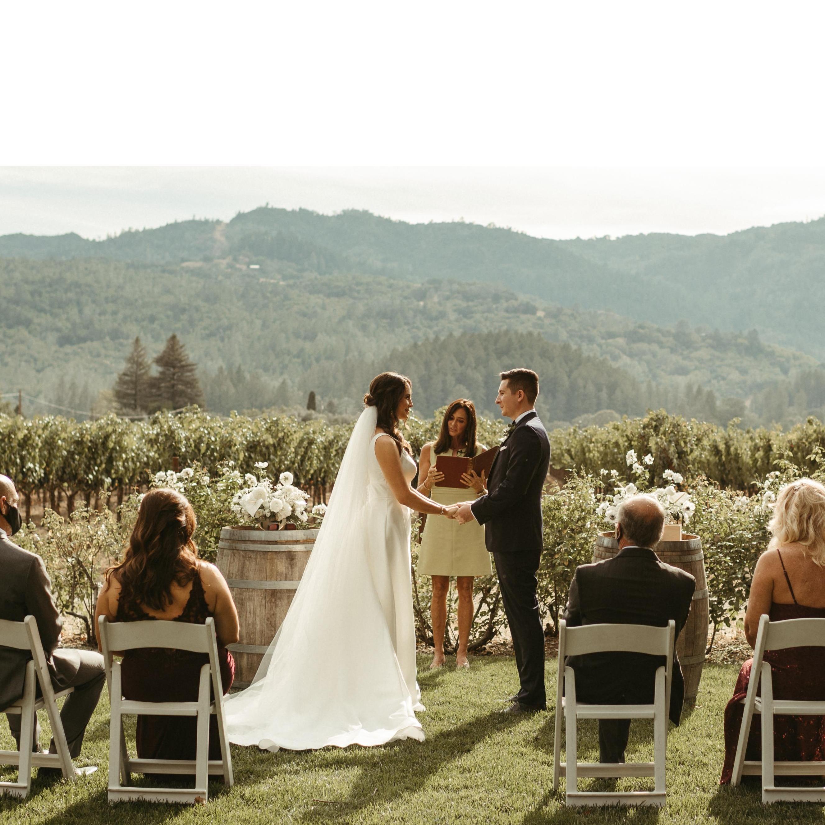 Our ceremony!