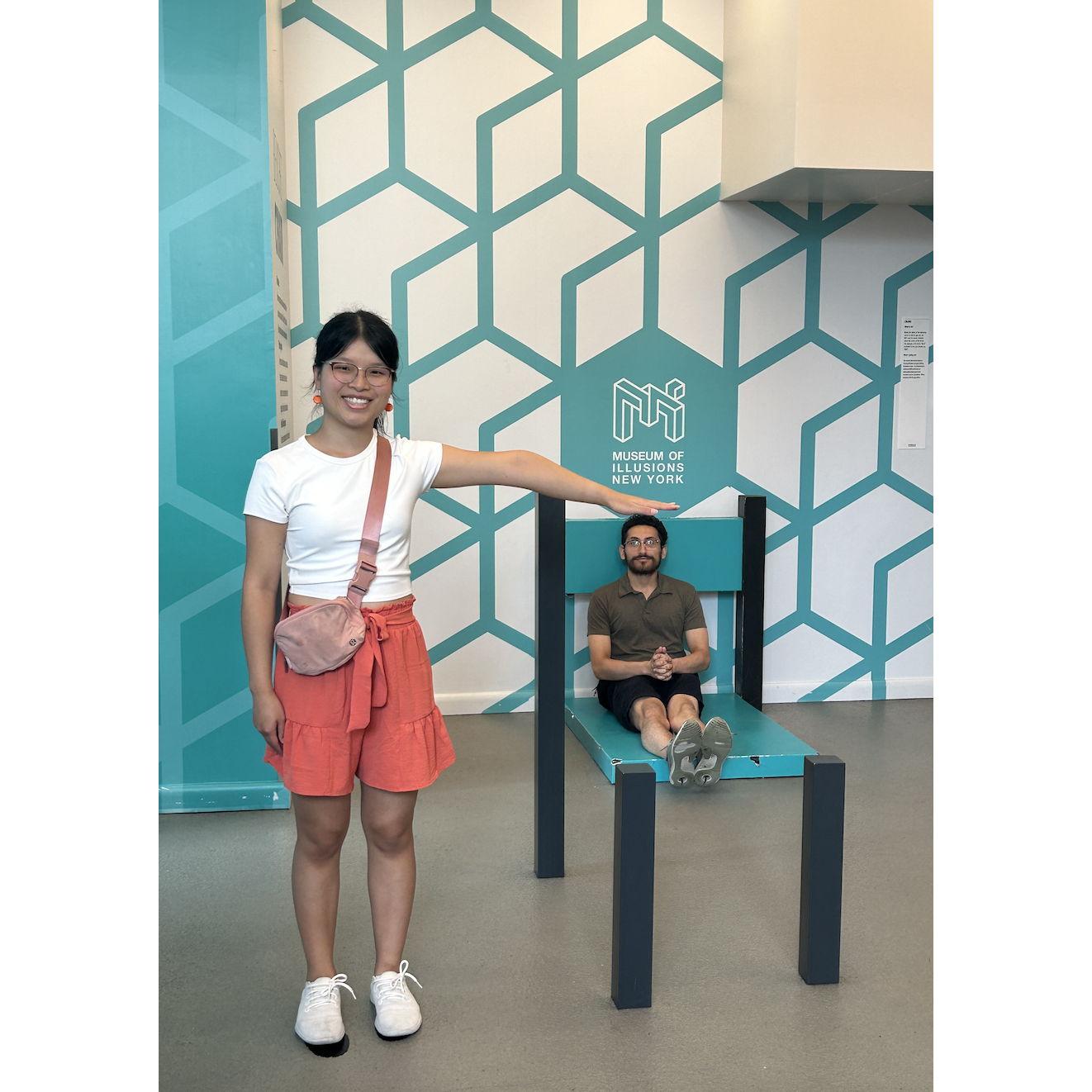 August 2024 - I never cared about his height