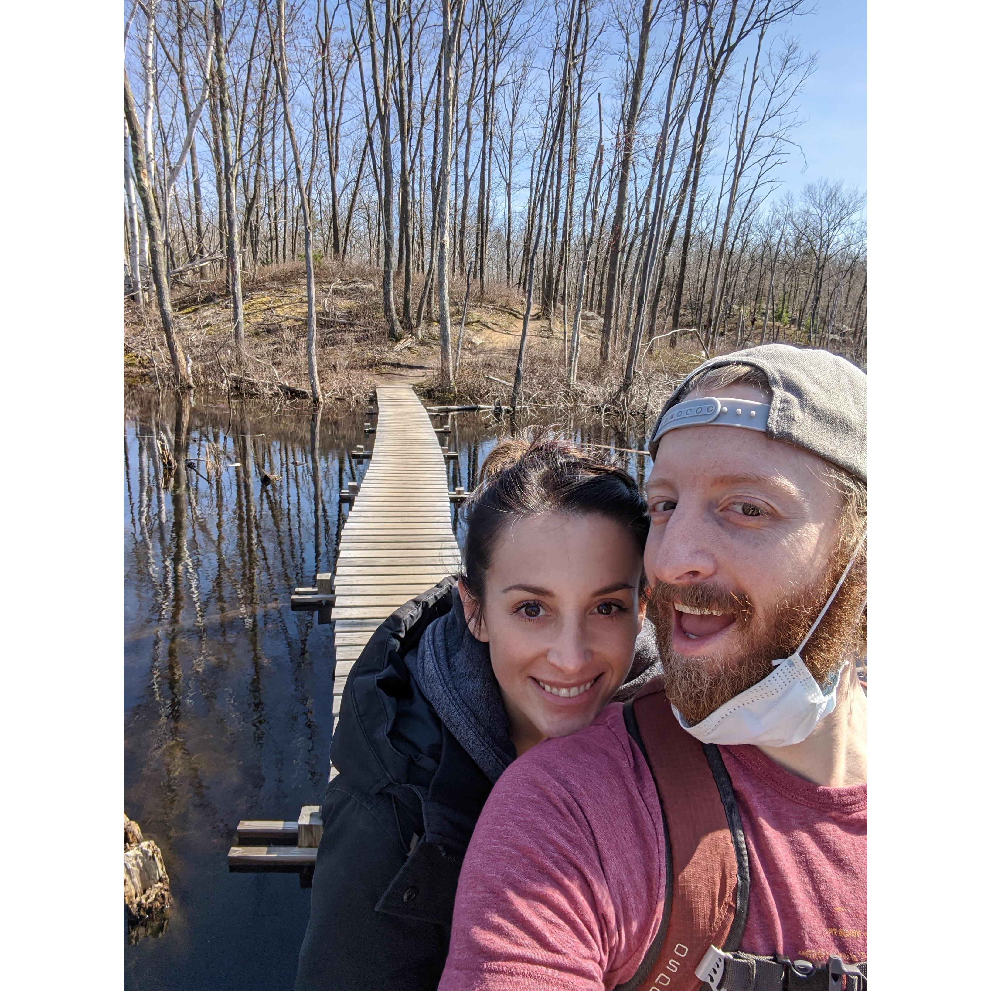 Countless hikes and outdoor adventures in 2020. The greatest blessing of the last year was time spent together growing in love.