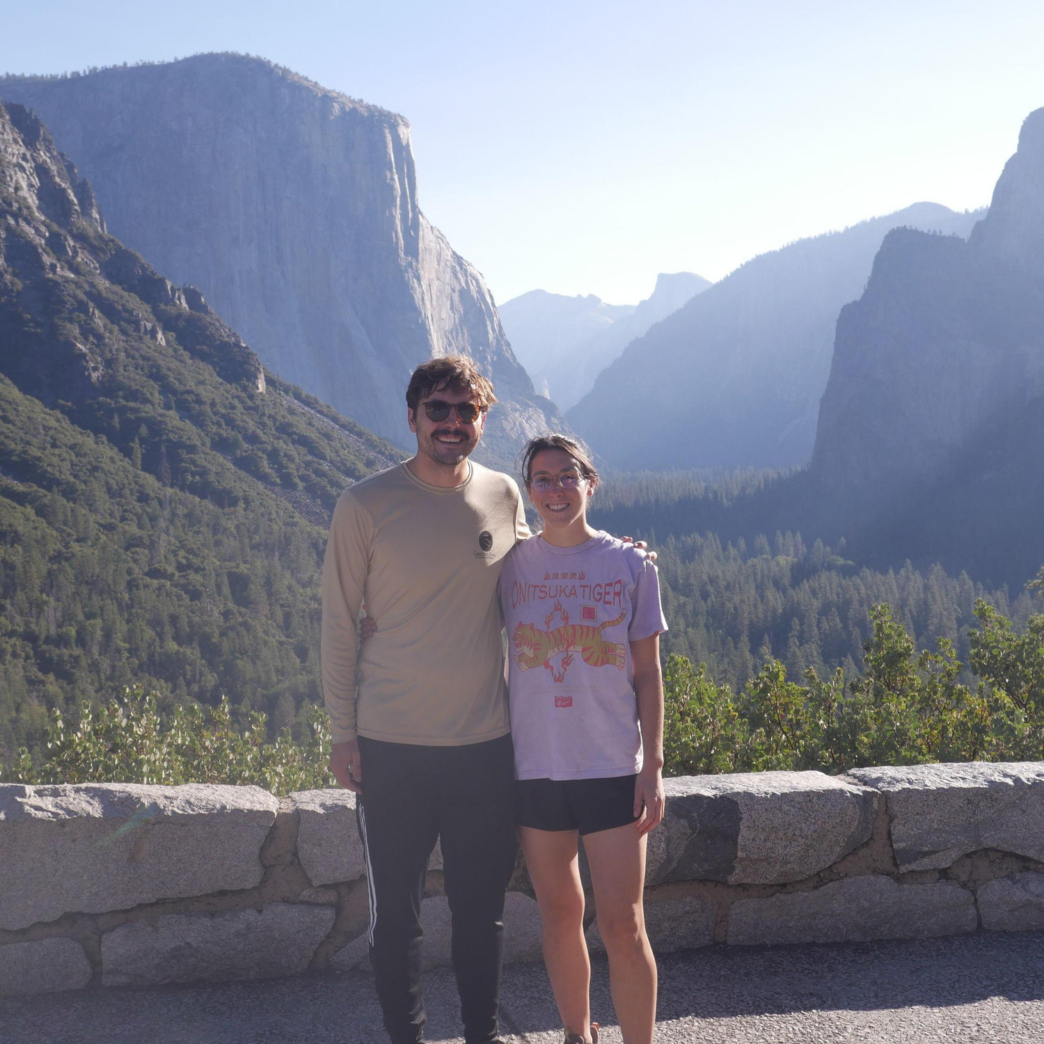 Yosemite <3 Cooper was very kind to Lauren as she had tummy problems from travel - Fall 2024