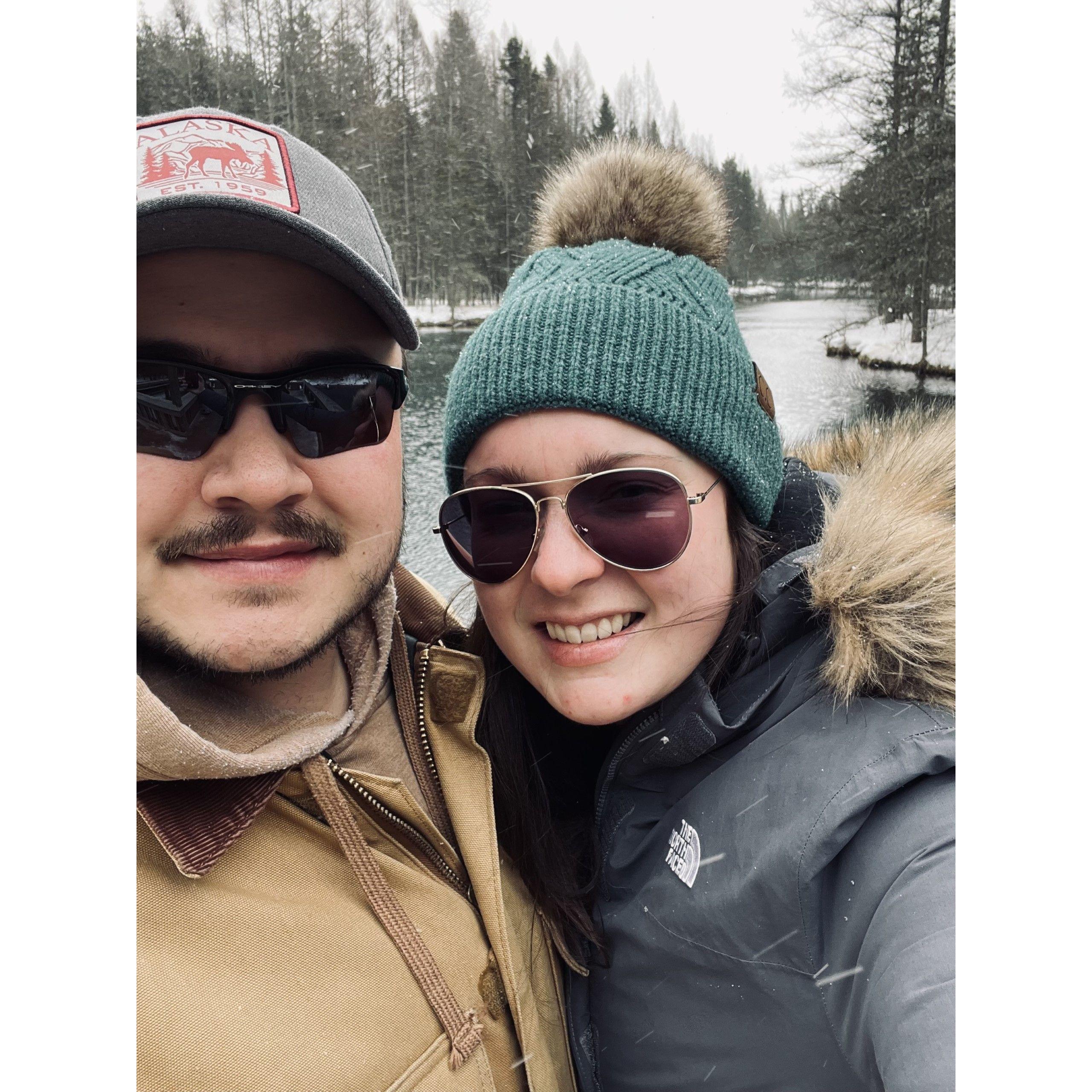 Our first road trip (around Lake Michigan).