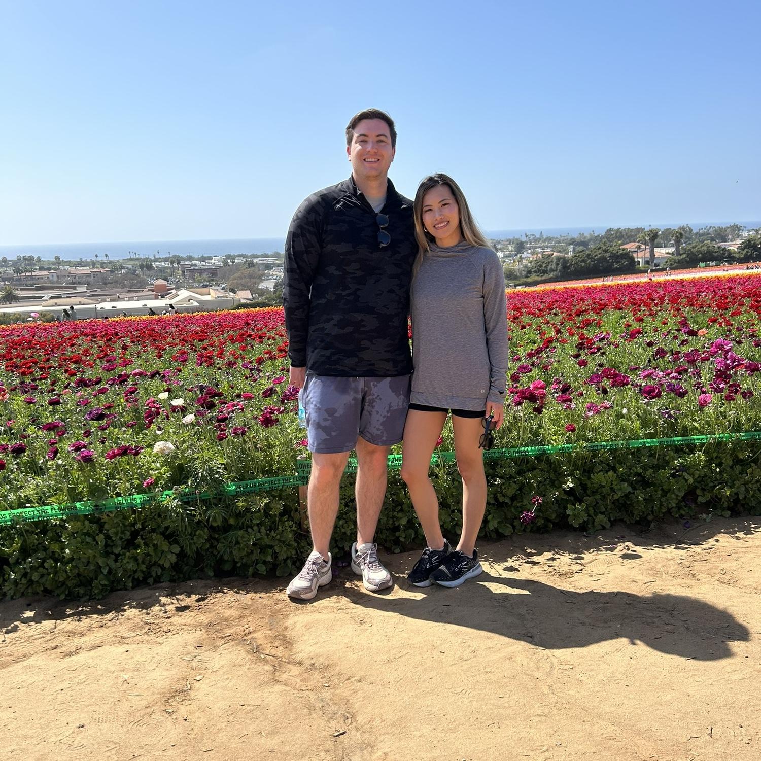 San Diego flower fields