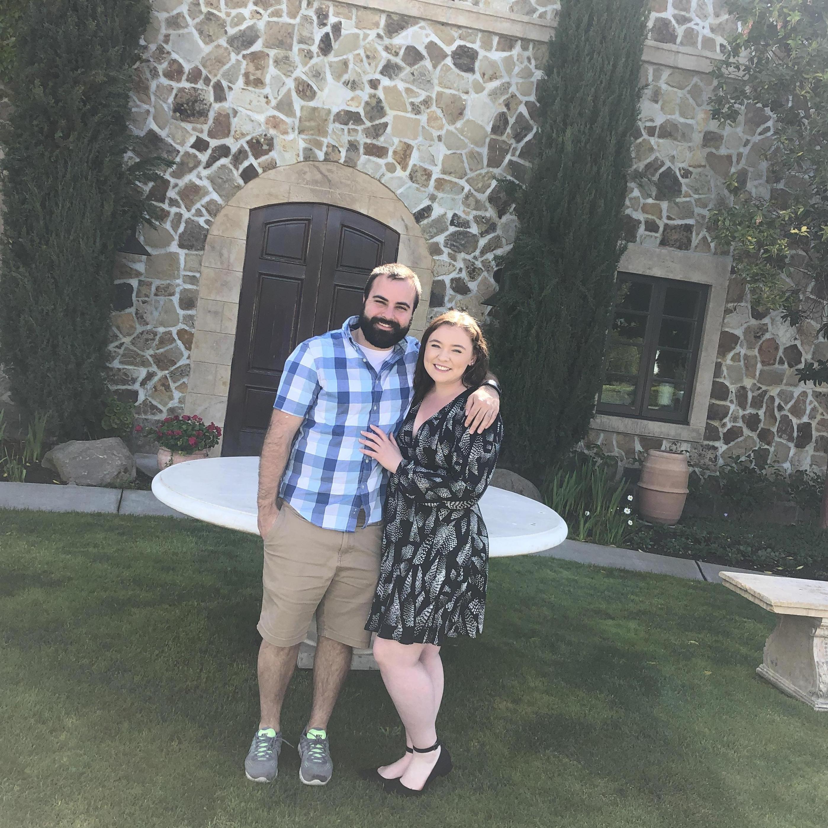 The first stop on our wine tasting tour in Napa Valley at the Jacuzzi Winery