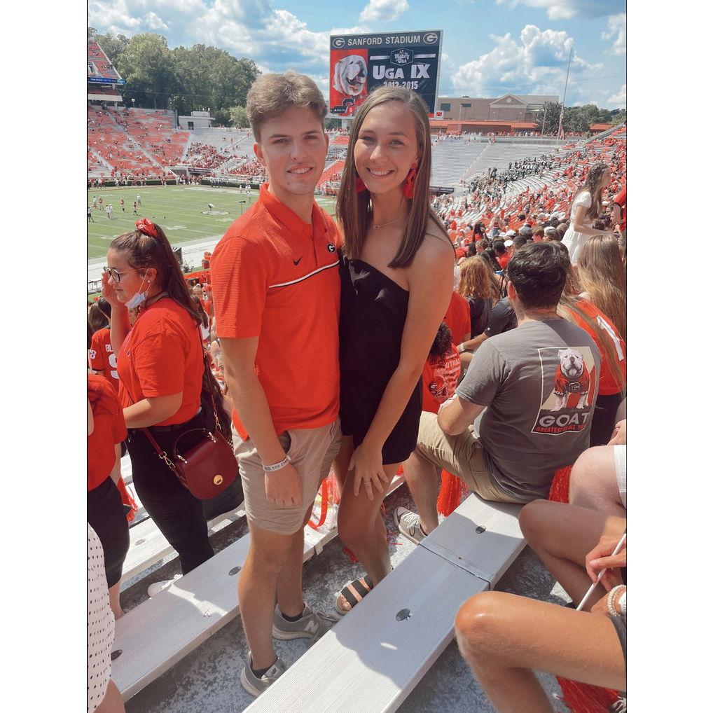 First UGA game together!