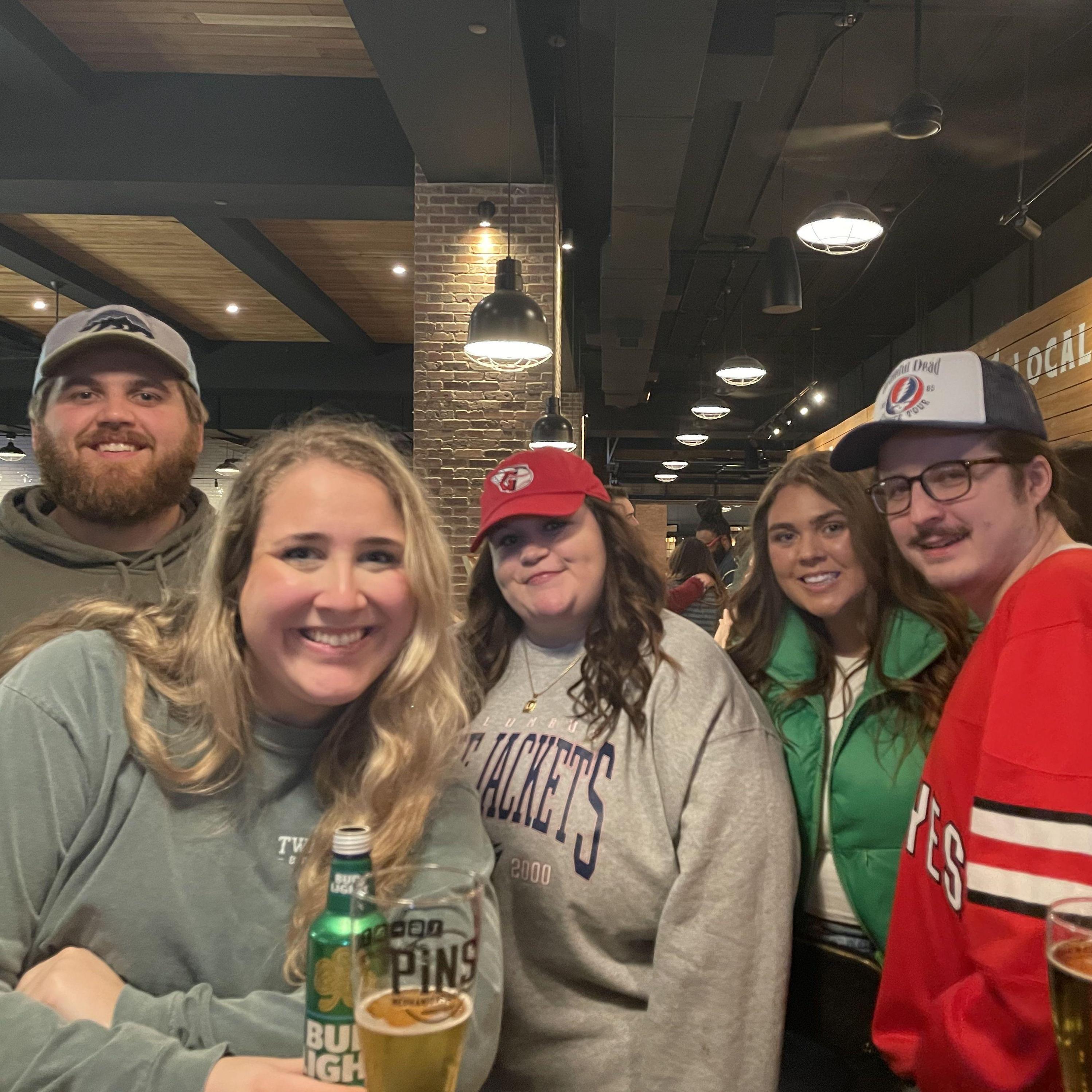St.Patricks Day with Garrett, Franchesca and Maddie