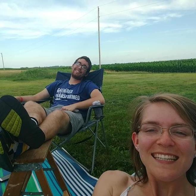 When Shelby moved to Iowa for Eric it was quite a different scenery. Eric helped her learn to be at home among the corn.