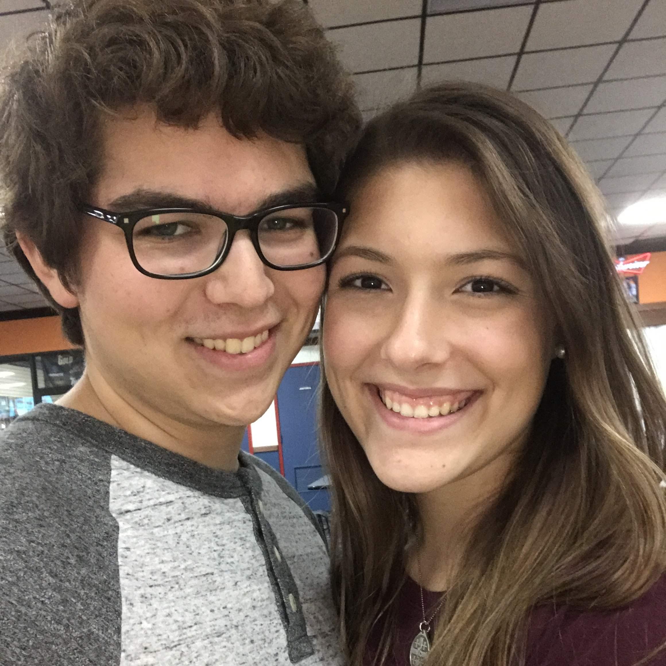 For our first anniversary together, we decided to go on a date where it all began. All Star Lanes in Baton Rouge. We took this picture for the 'gram.