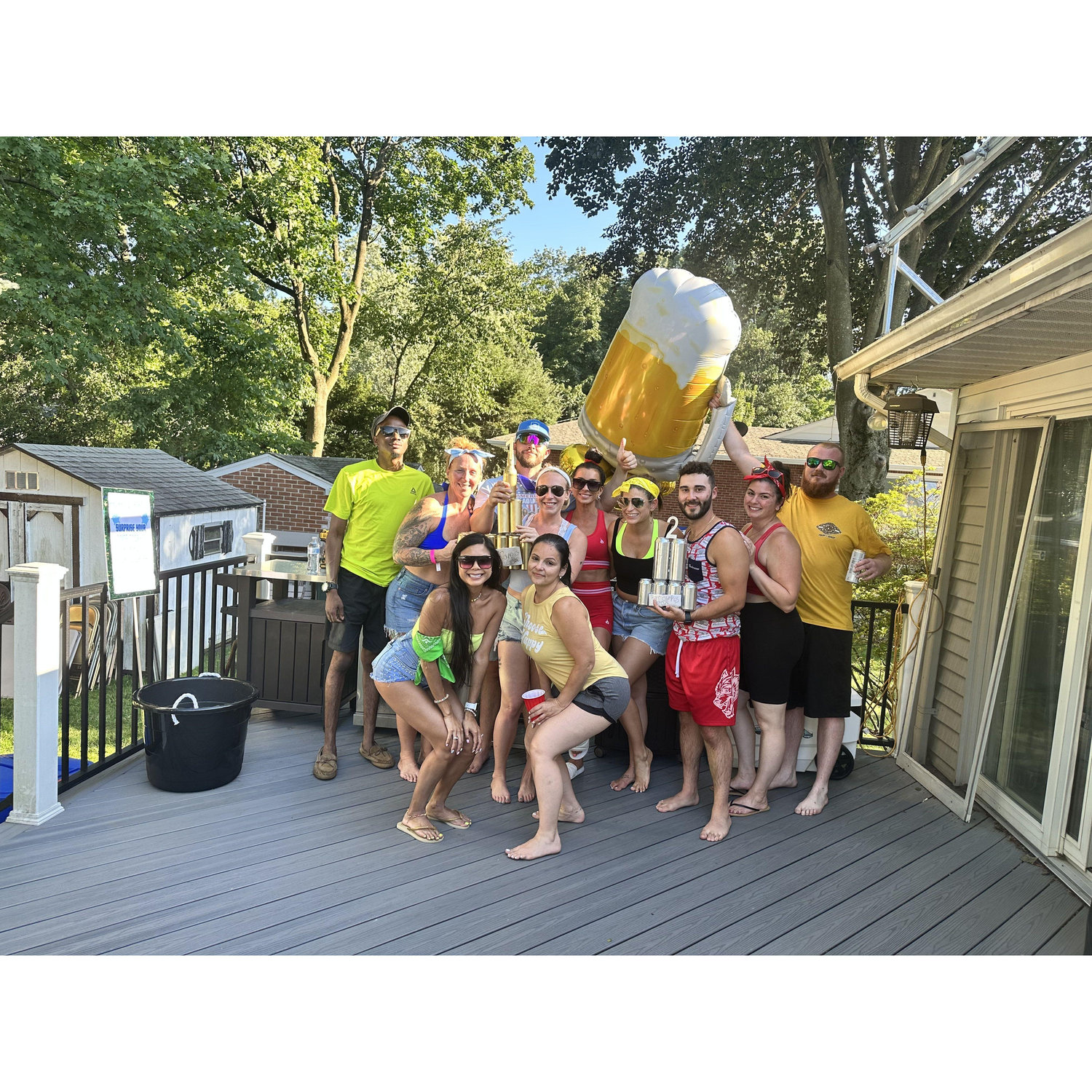 Beer Olympics courtesy of Erin and Tina Marie!