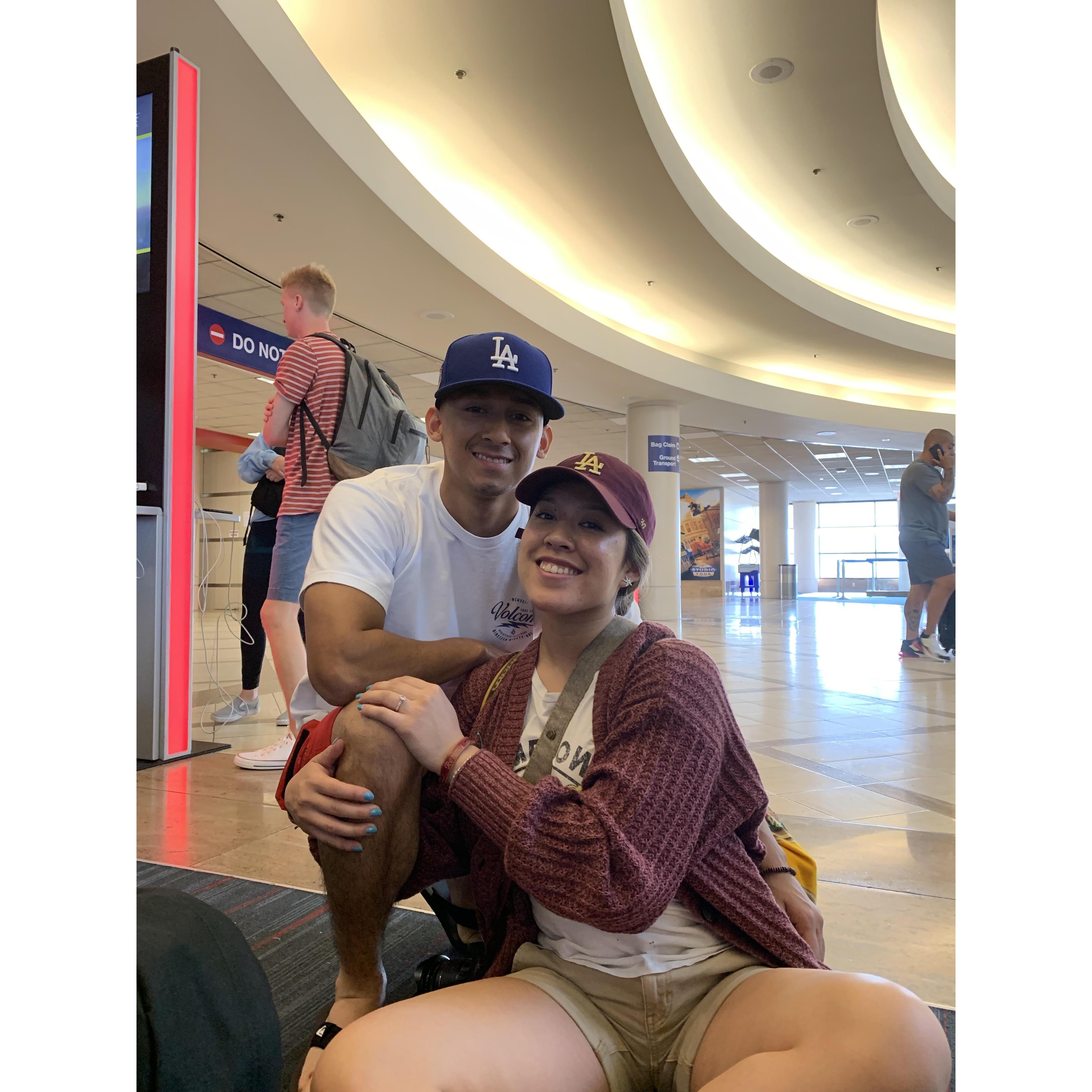 Our trip to Hawaii 
Couples that travel together, stay together :)
