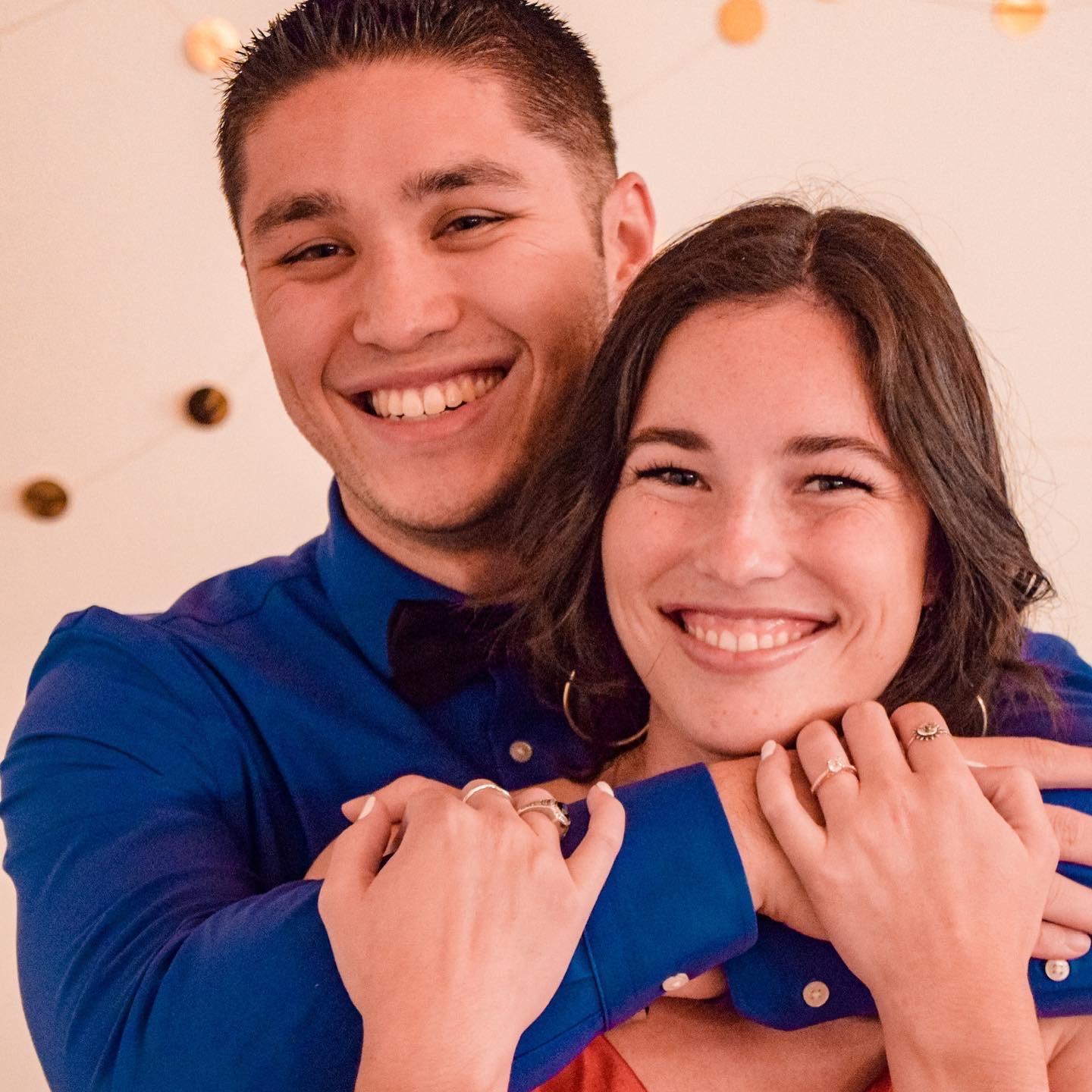 When he asked and I said yes!!