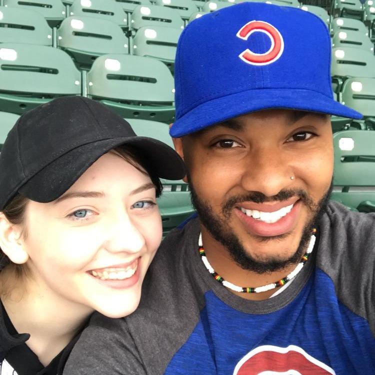 Our first Cubs game