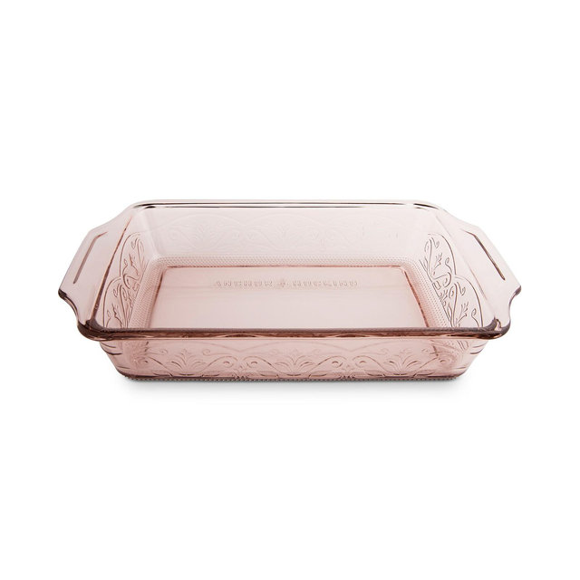 Anchor Hocking 3-Quart Laurel Embossed Baking Dish