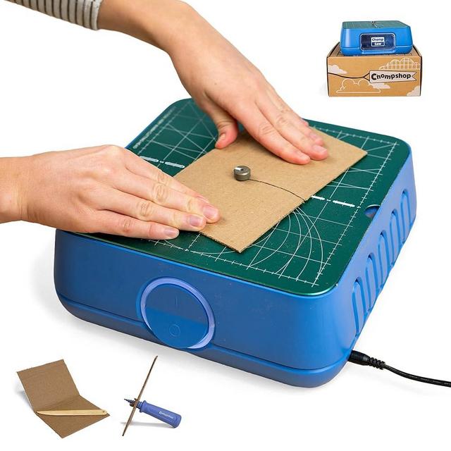 ChompSaw | The Ultimate Kid-Safe Power Tool for Cutting Cardboard | STEM + STEAM Educational Toy for Boys and Girls Ages 5+ | Upcycle Cardboard for Hands-On Learning & Creative Projects