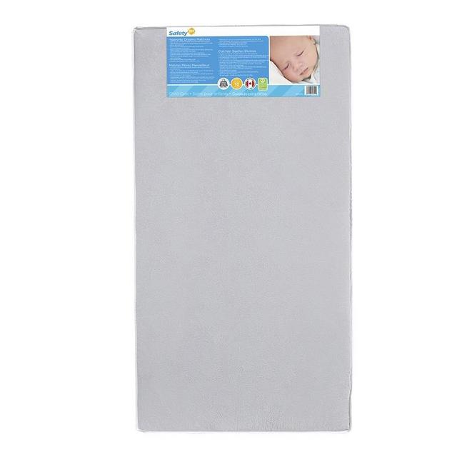 Heavenly Dreams White Crib Mattress for Baby & Toddler, Water Resistant, Lightweight, Hypoallergenic, Green Guard Gold Certified