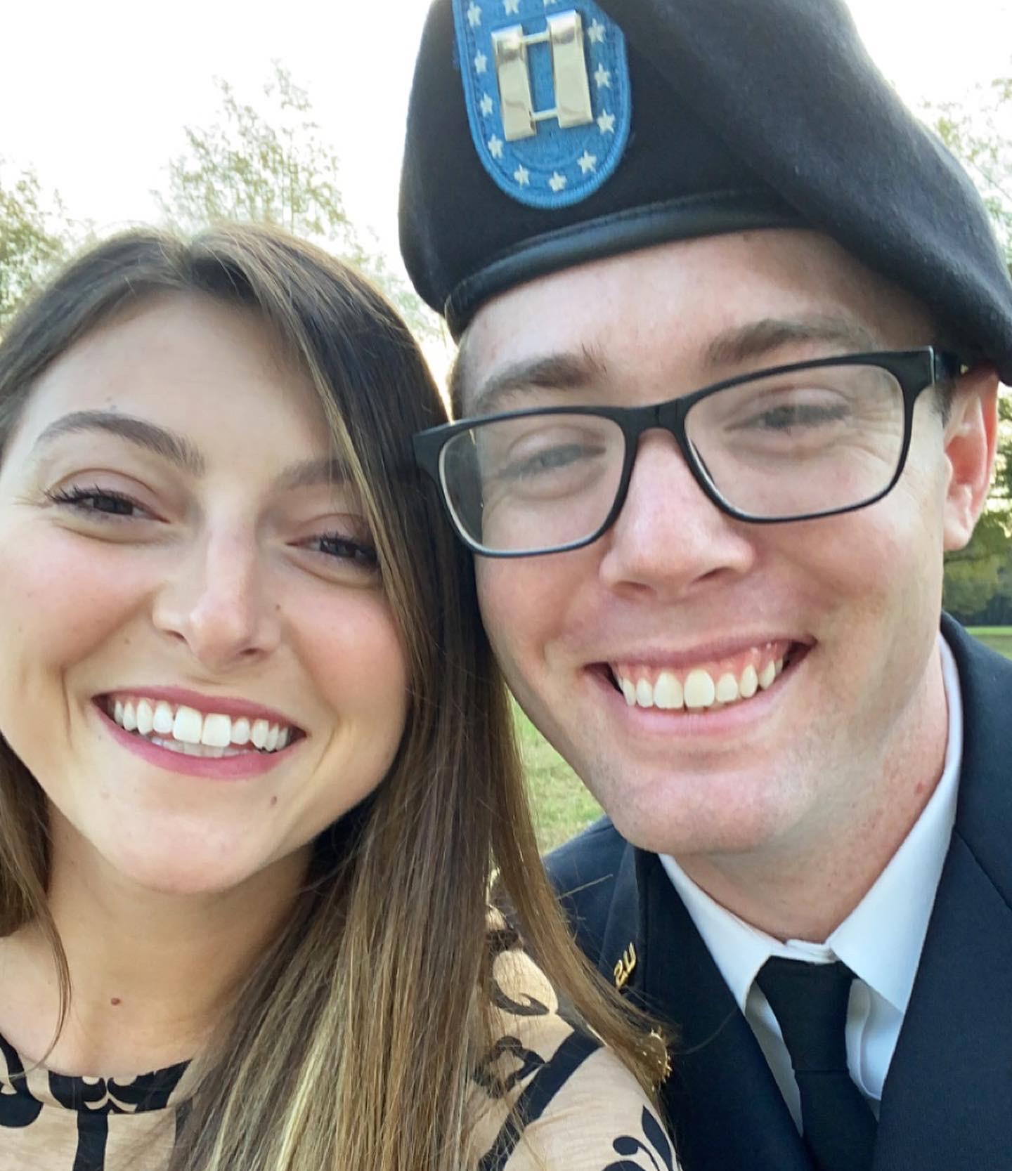 Mike's promotion ceremony!