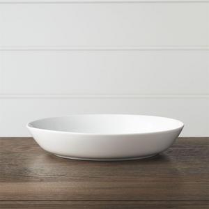 Hue White Low Bowl