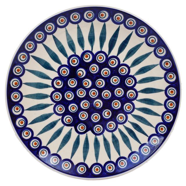 10" Dinner Plate (Peacock)
