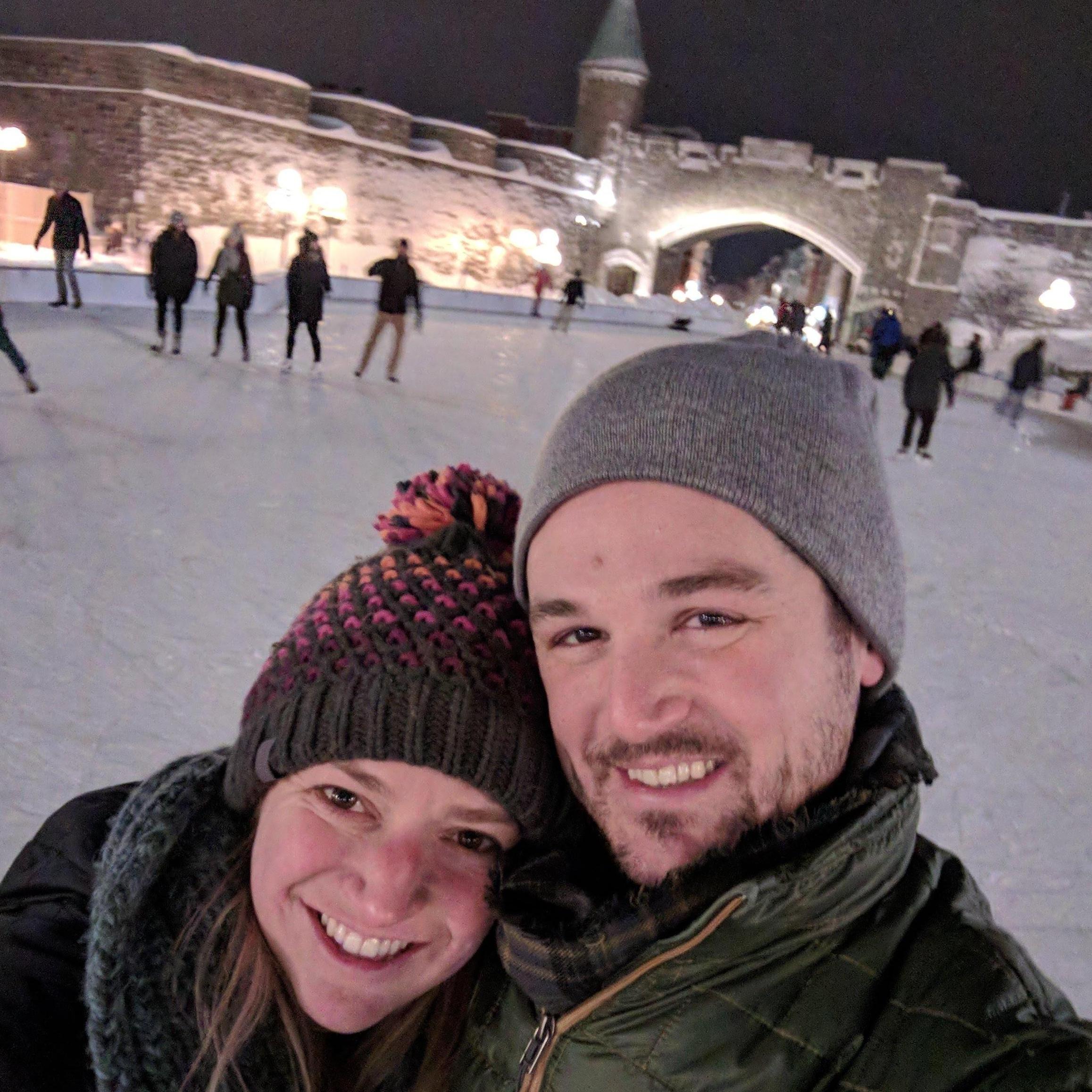 Ice Skating in Quebec City