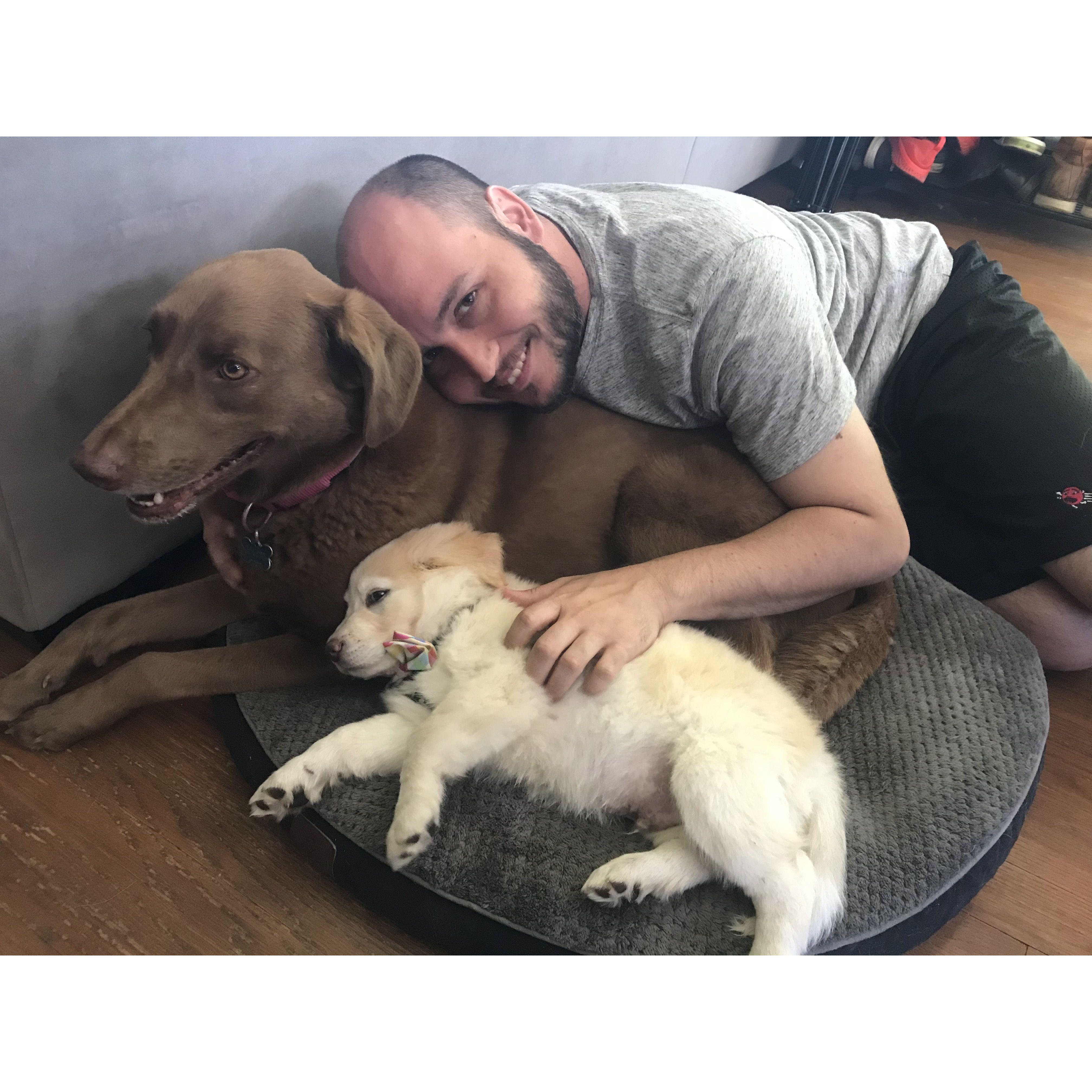 Our family grew when Oliver Hart joined the crew!