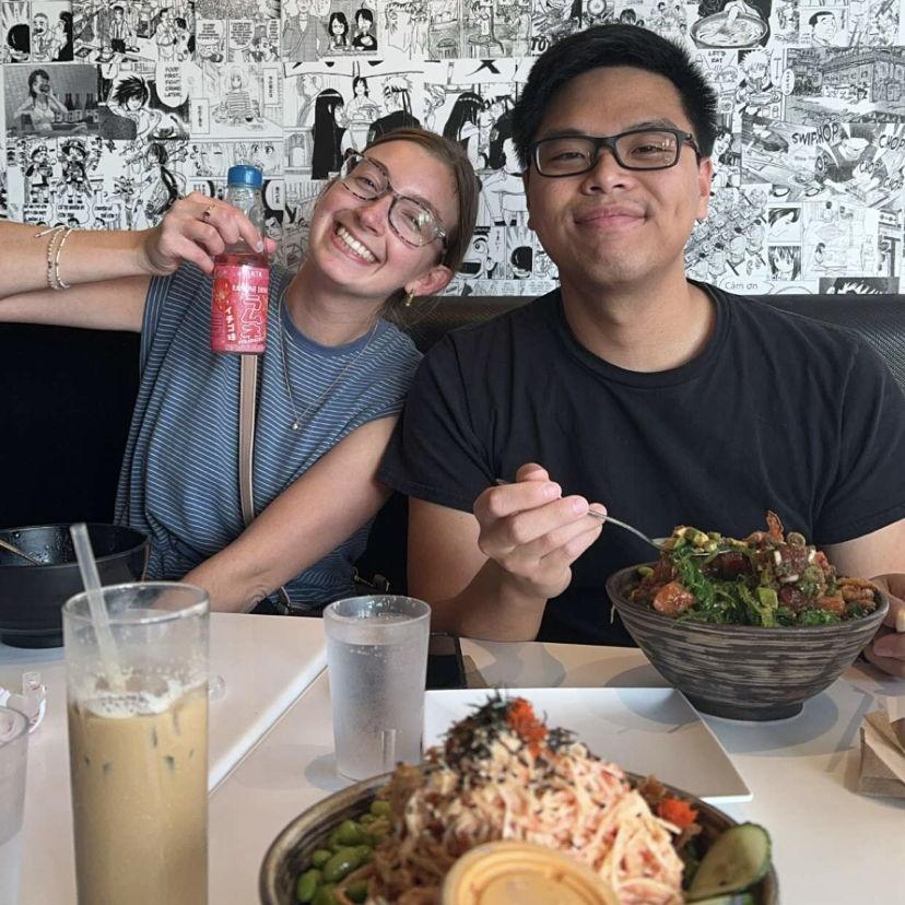 June 2024 - One of our last meals together in FL before Chris' big move back to PA