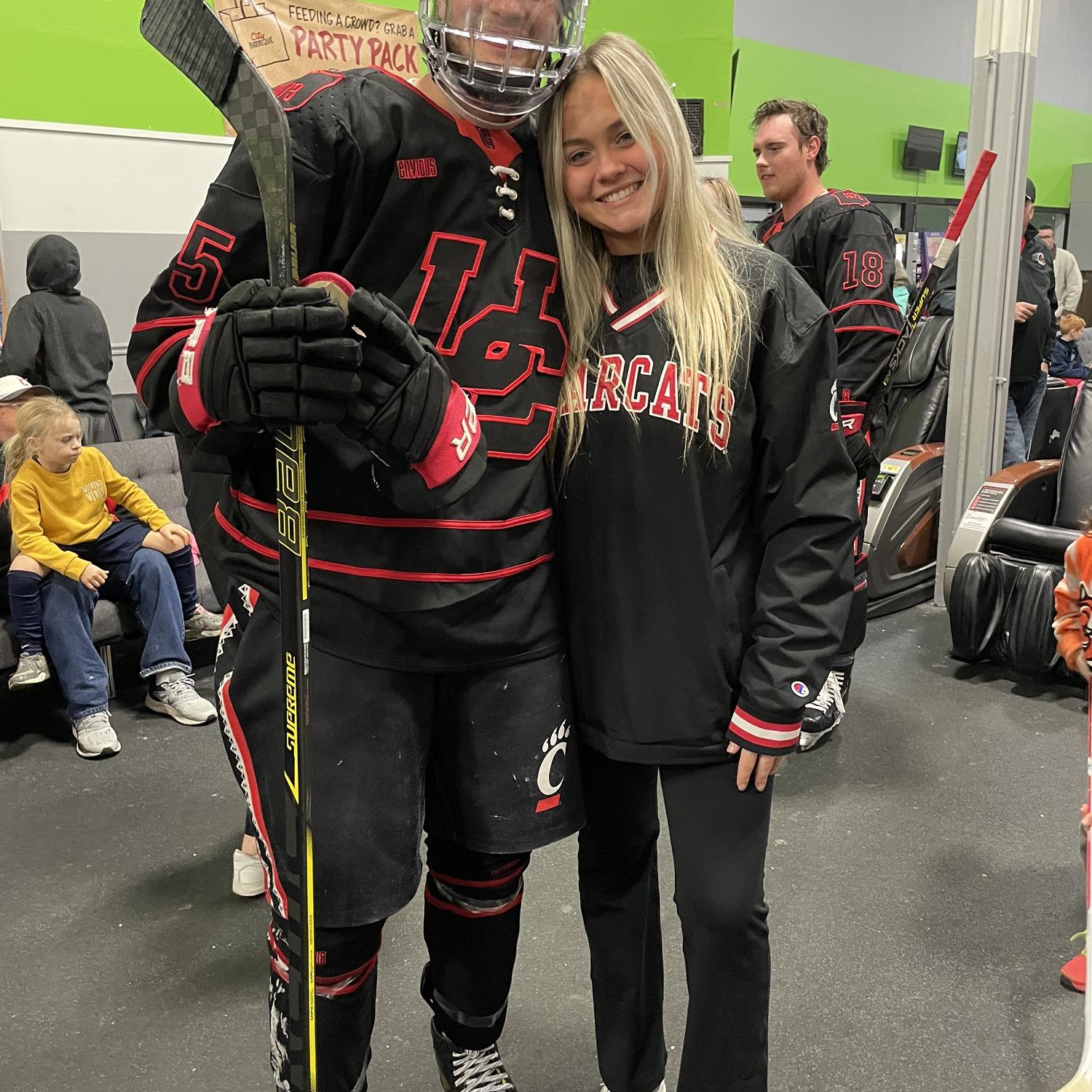 UC hockey games became a regular weekend event