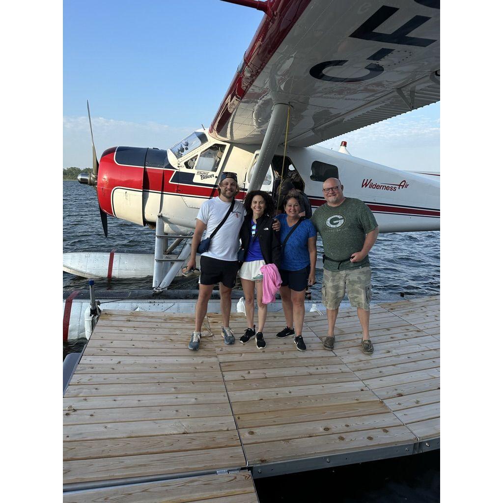 Tati's first trip to Canada with Brennan's parents