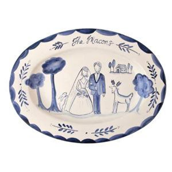 Custom Wedding Platter