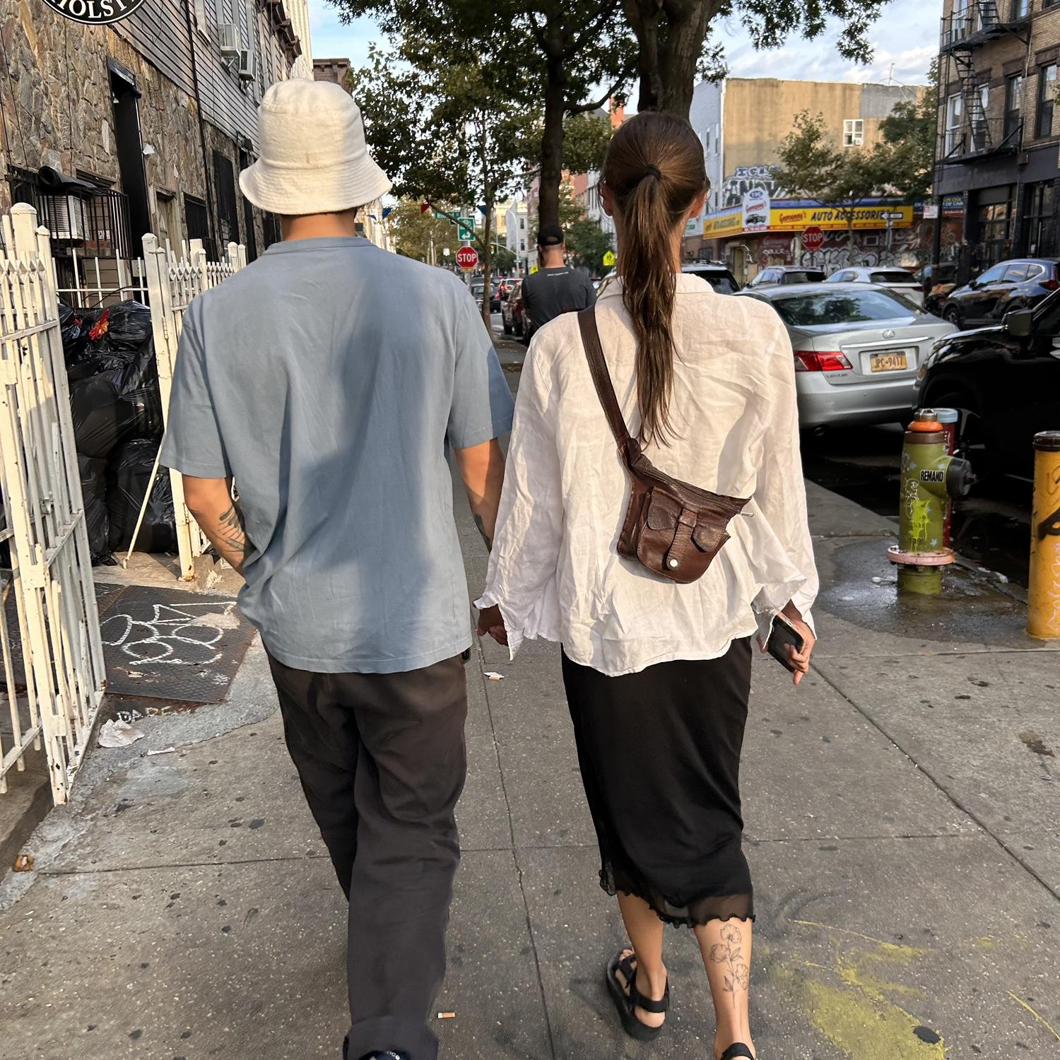 First time in Brooklyn as an engaged couple!