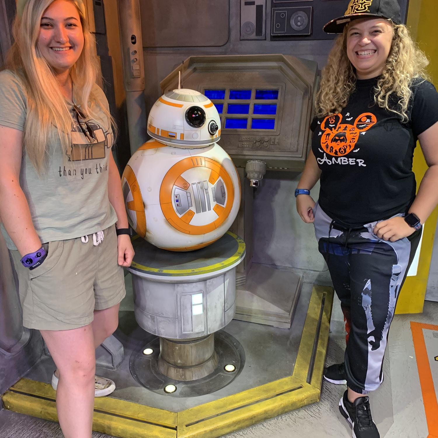 We got to meet Lauren’s favorite droid BB-8!