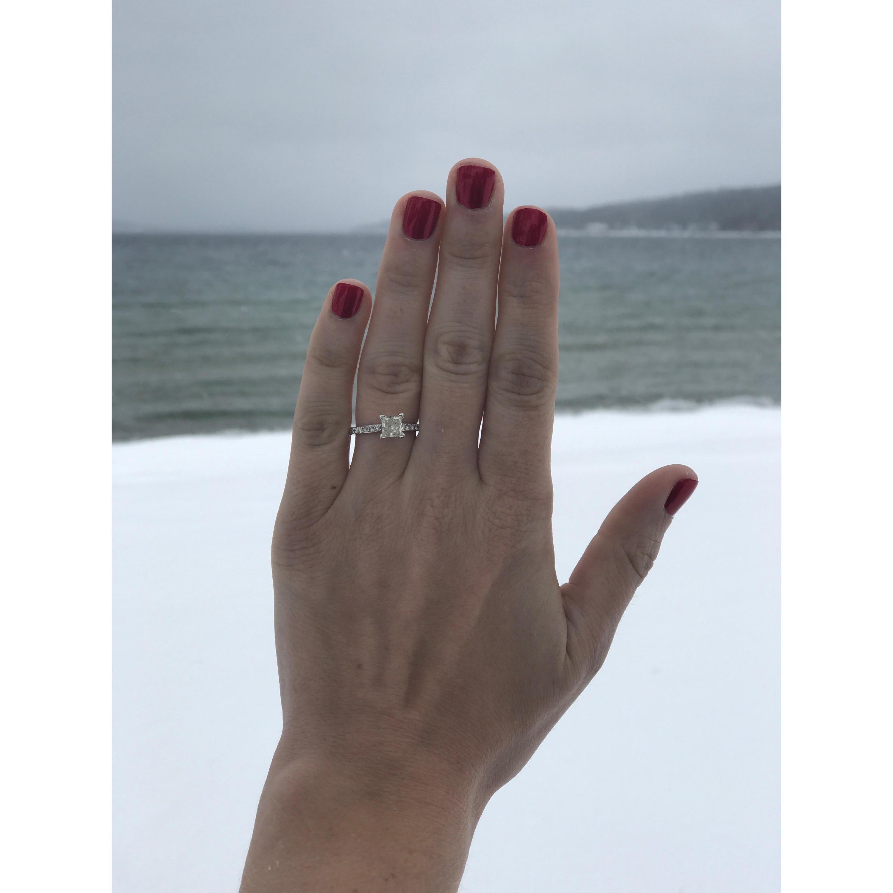 Second annual birthday trip to TC. Oh yeah, and when Cal proposed ❤️