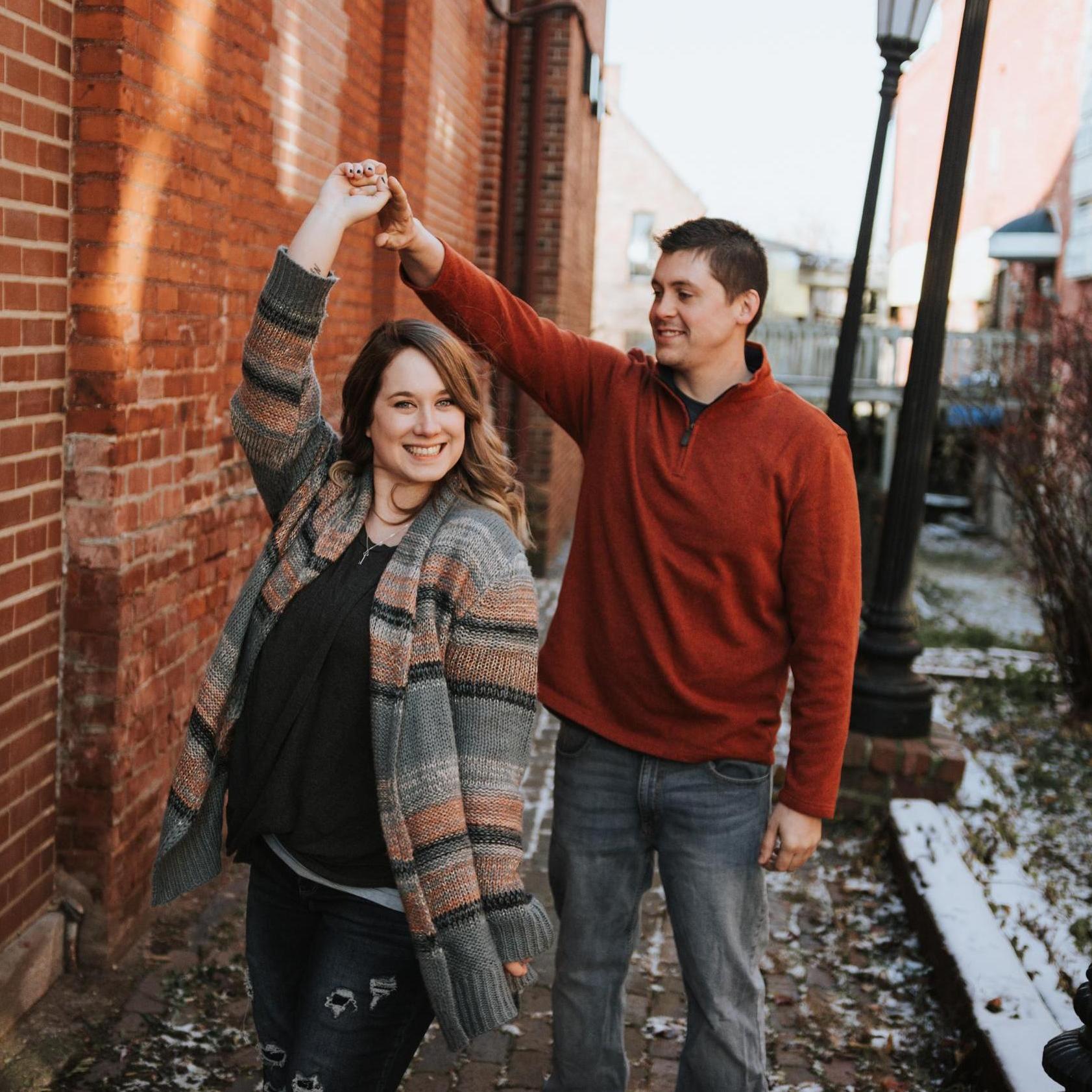 Engagement Twirl.