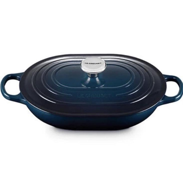 Le Creuset Signature Oval Casserole, Nuit